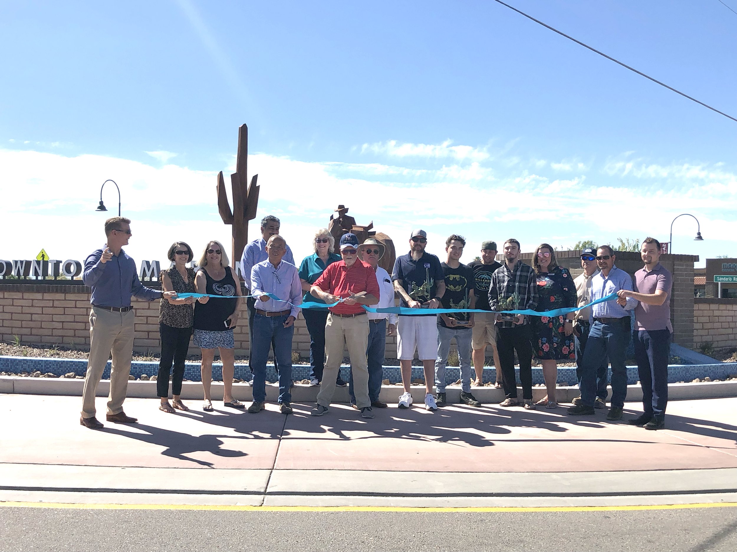 Ribbon cutting ceremony