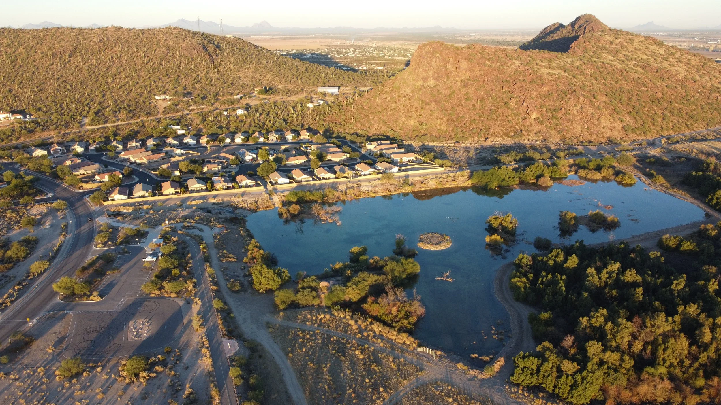 Water returns to the El Rio Preserve — Town of Marana