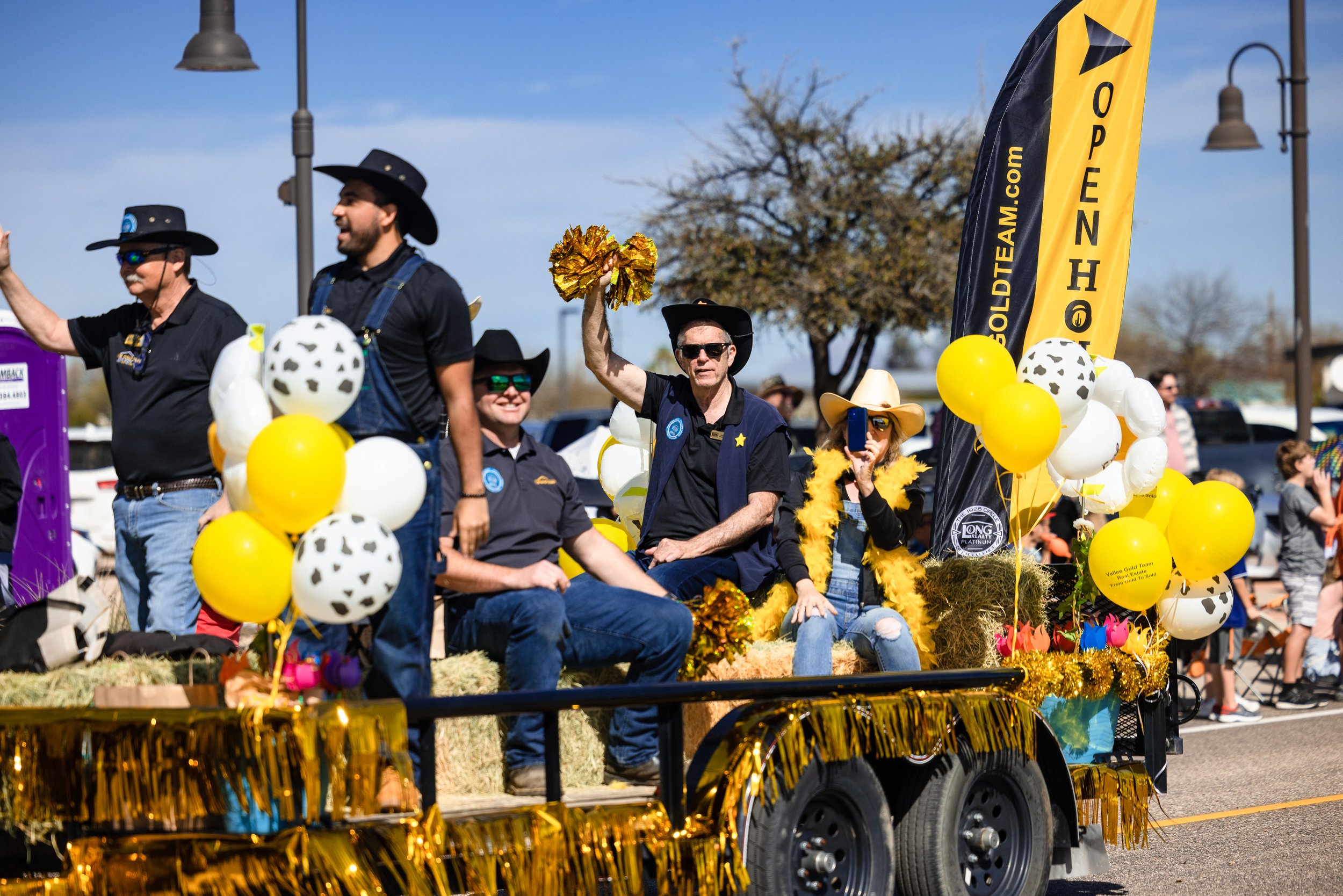  Valee Gold Team in Founders’ Day Parade 