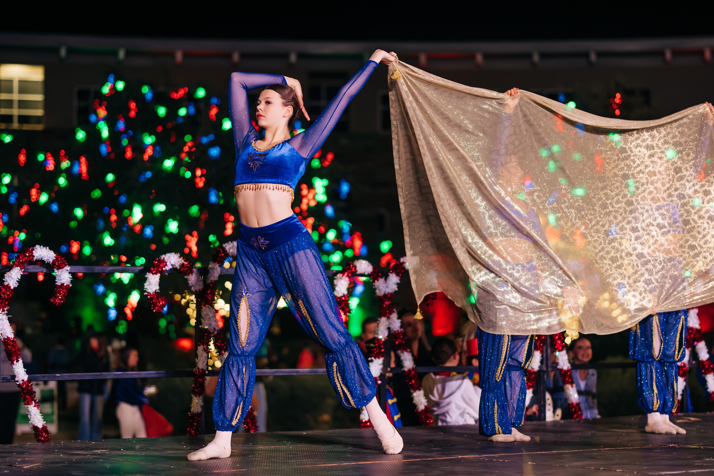 Dancer at Holiday Festival