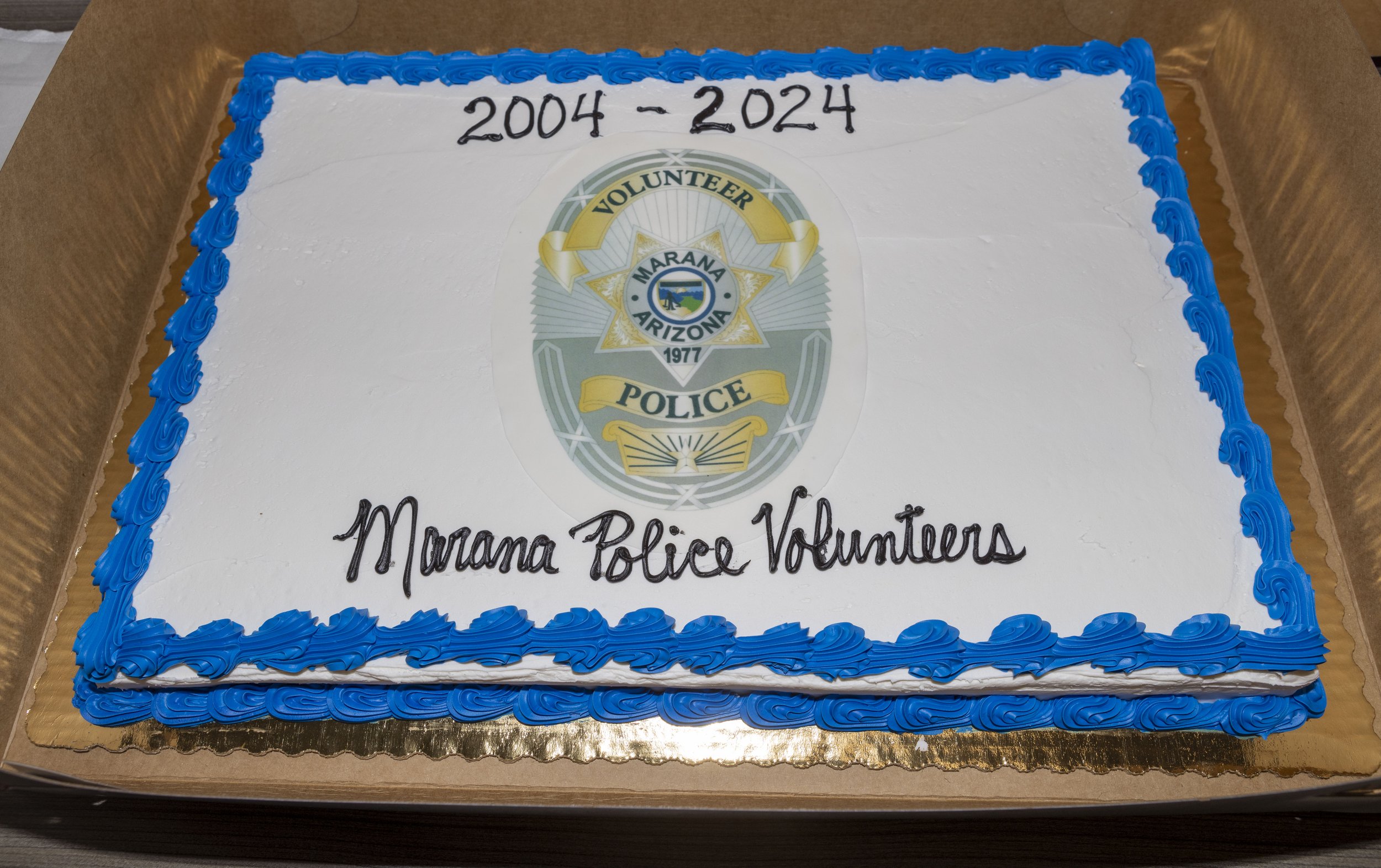 20th anniversary of Marana Police Volunteer Program