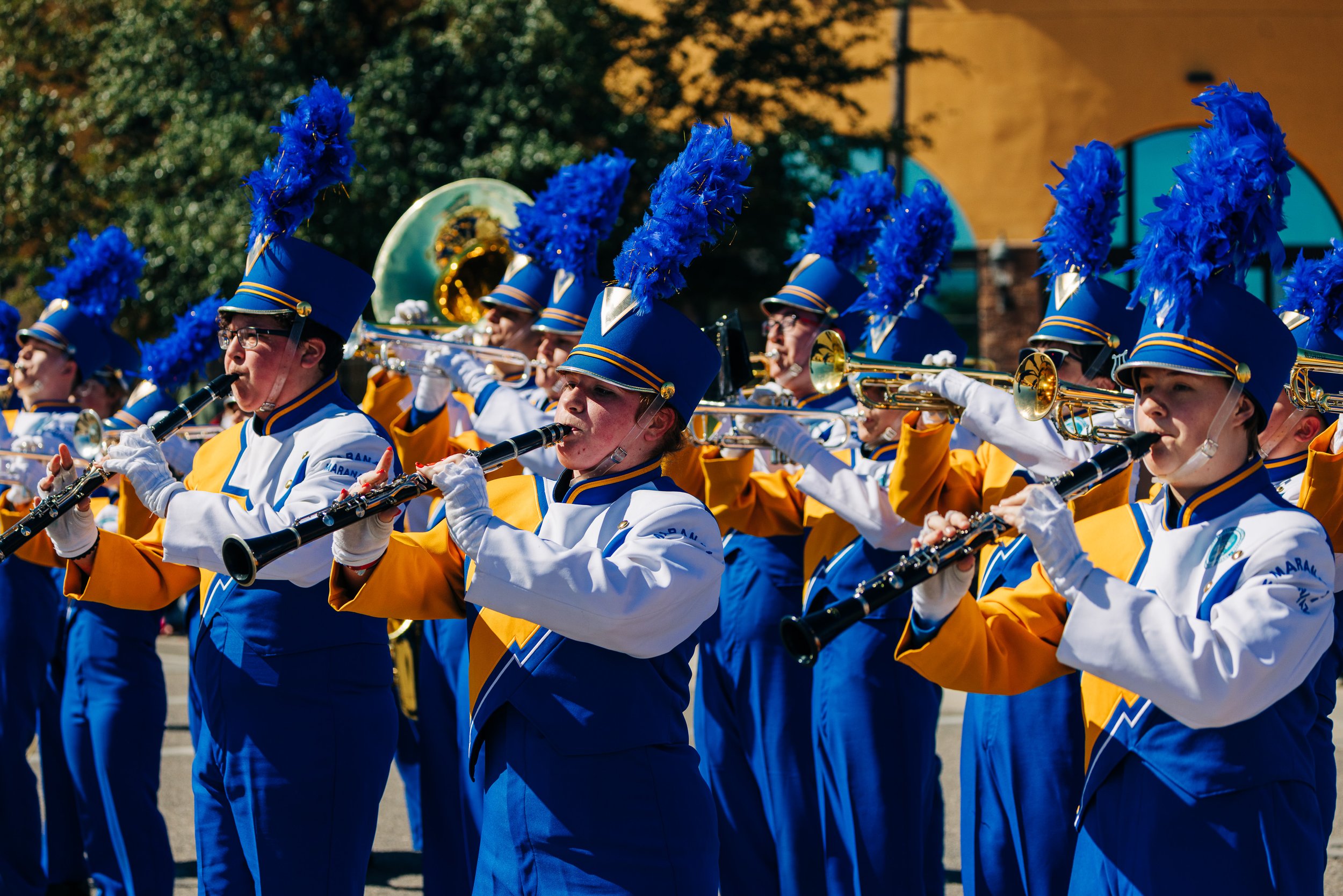 MUSD band in parade