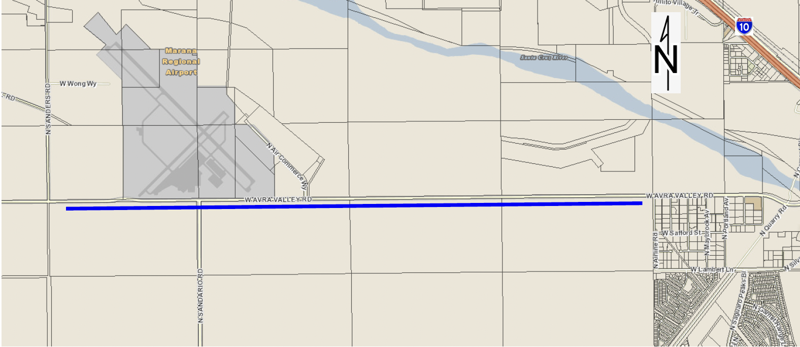 TRAFFIC ALERT: Avra Valley Road Construction — Town of Marana