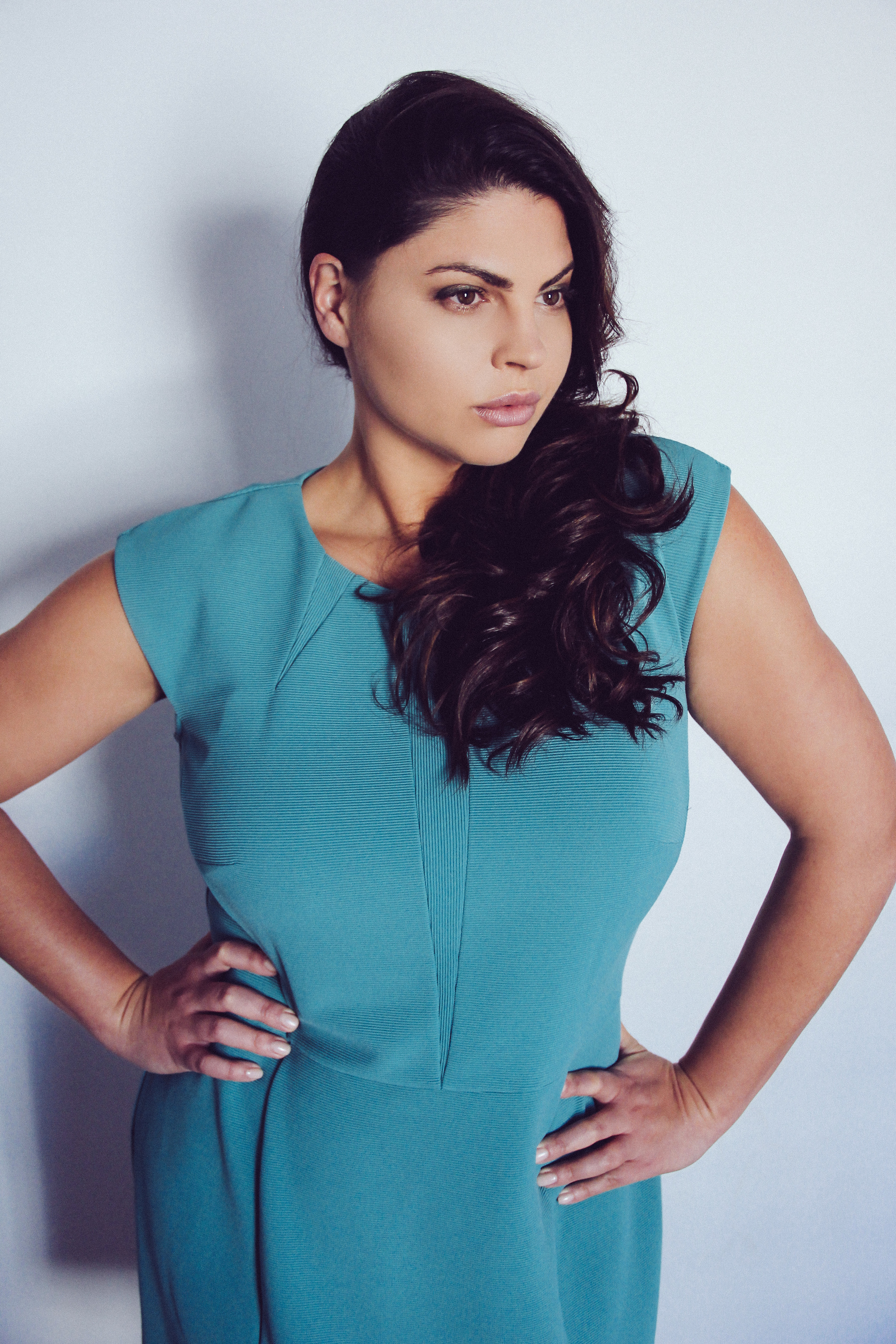 This photo was shot by Lily Cummings -- she asked me to embody a D.C. Socialite. To me, that meant a woman who wasn't afraid to let people know exactly what she wanted, and to go after it. I love this photo because Lily was able to draw out an inner strength in me that extended far beyond a single frame, and it helped propel me through the early months of my modeling career.
