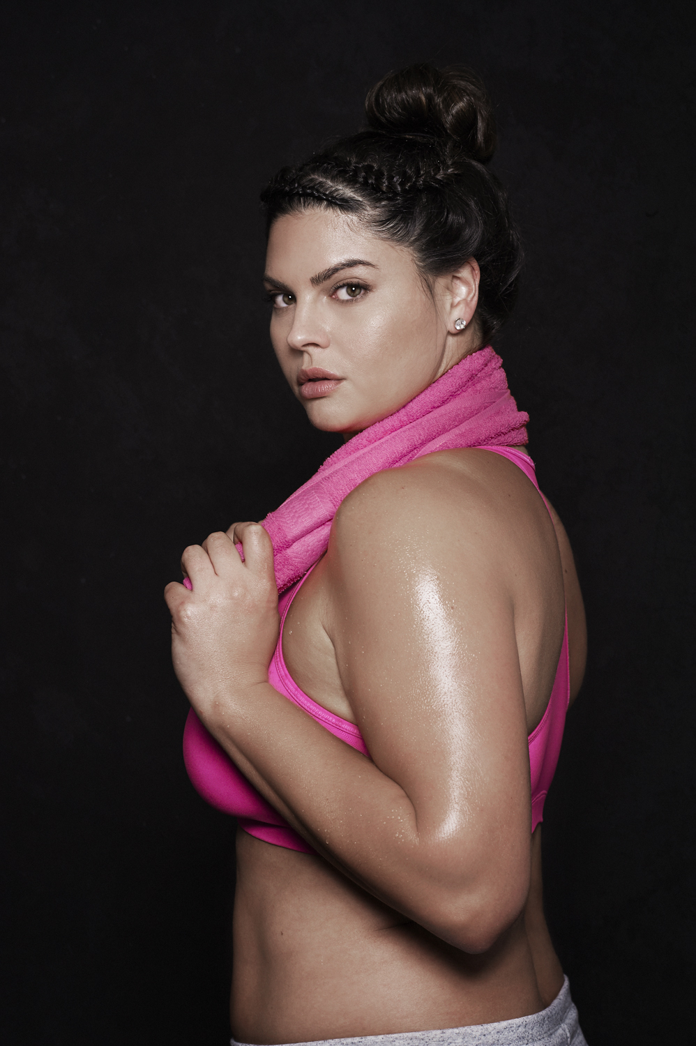 Photo by Elina Khachaturyan , hair by Christine Poindexter .