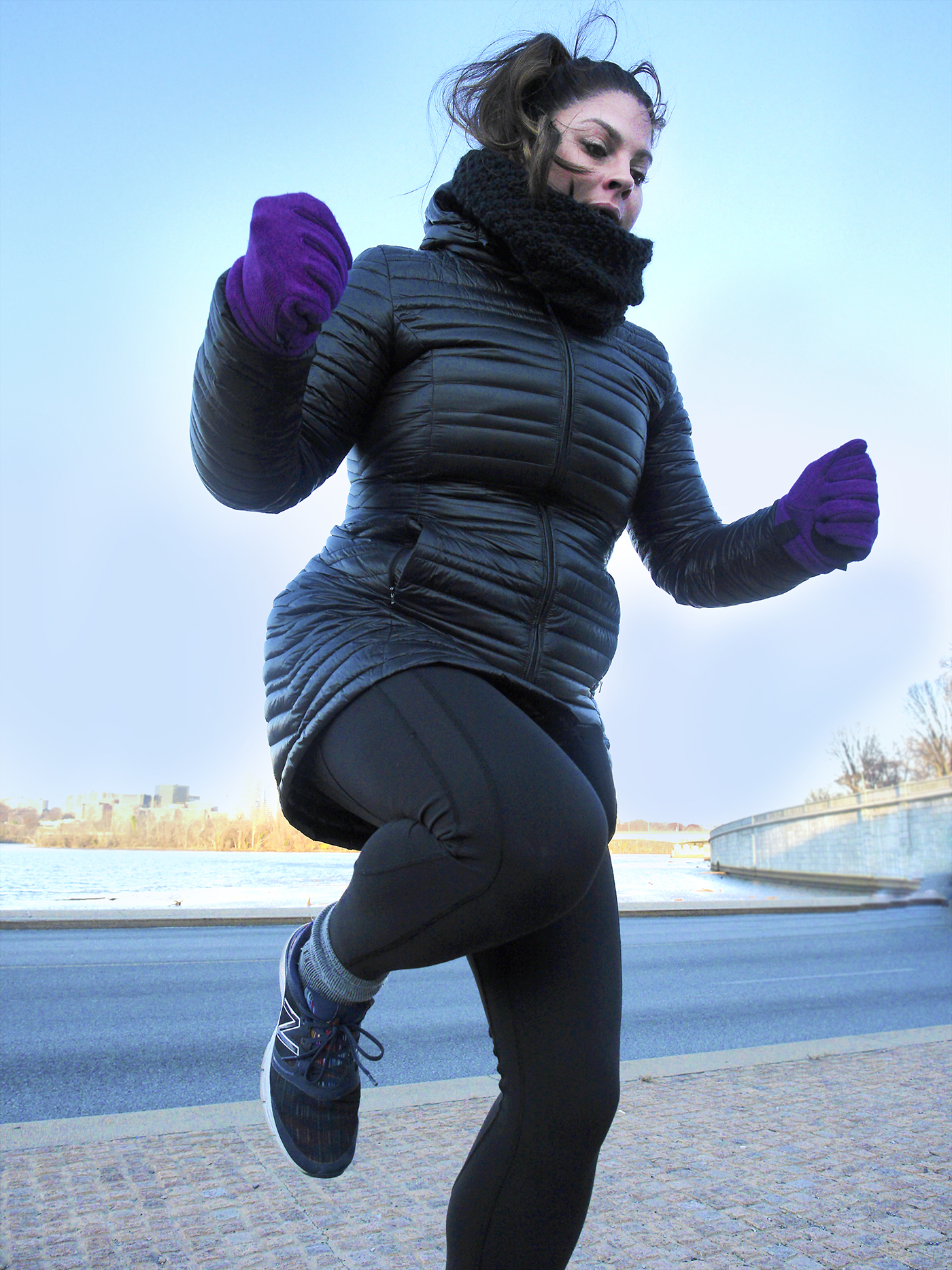 My #FitnessBreak on the steps of the Lincoln Memorial!