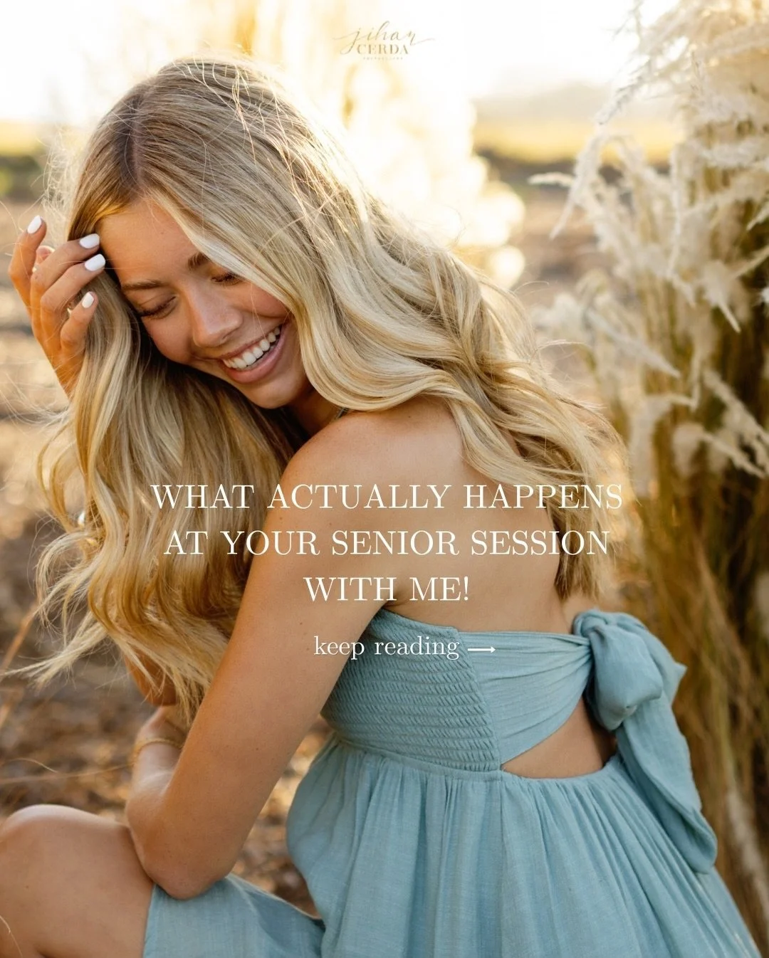 Wondering what a senior session with me actually looks like? 🤩

No stiff posing. No awkward silences. Just you, a great location, and honestly a really good time.🥳

This is the part where my seniors usually say they didn&rsquo;t want it to end. ✨

