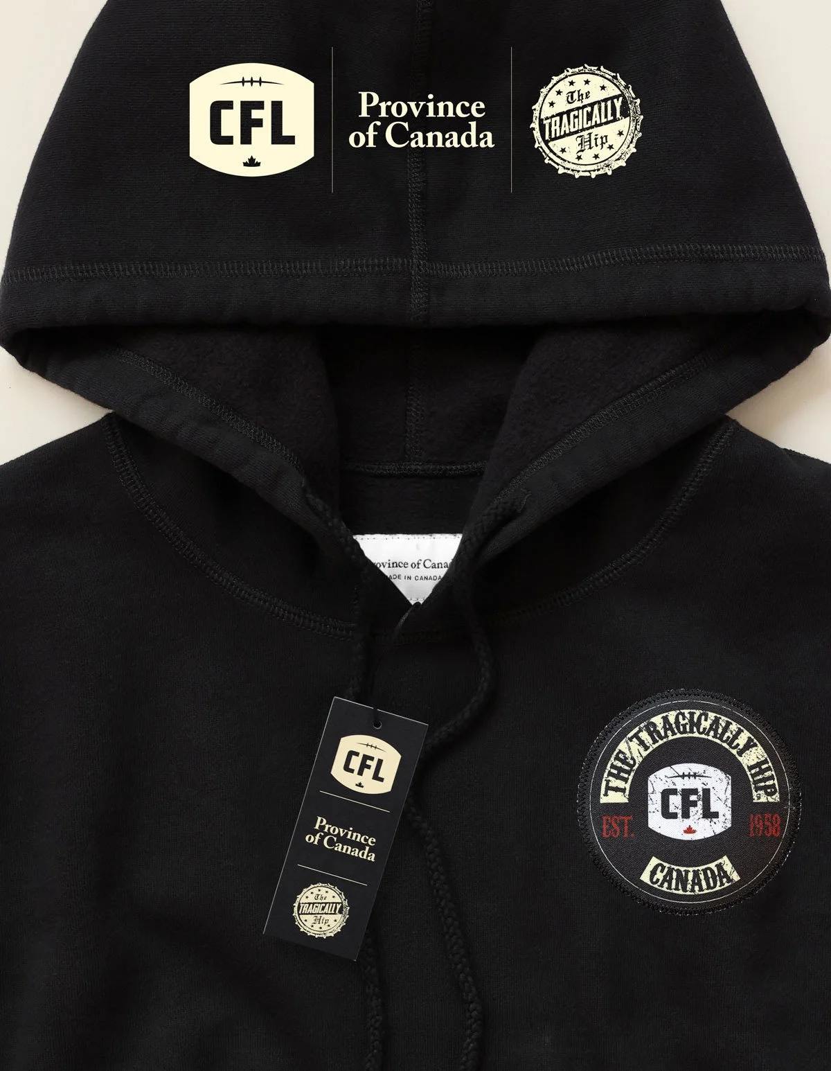 CFL, The Tragically Hip and Province of Canada Drop Exclusive Limited-Edition Apparel Collection