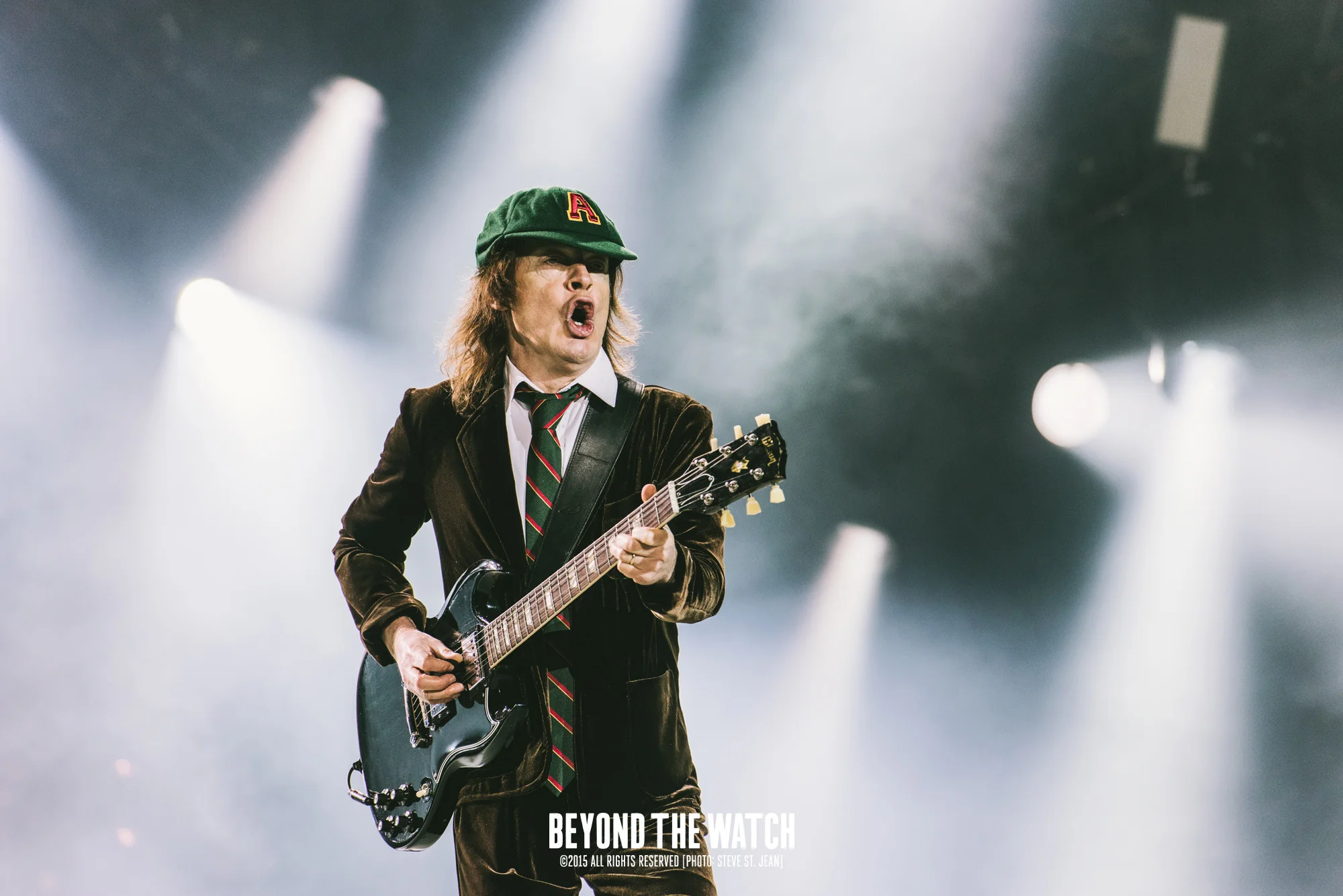  Angus Young of AC/DC 