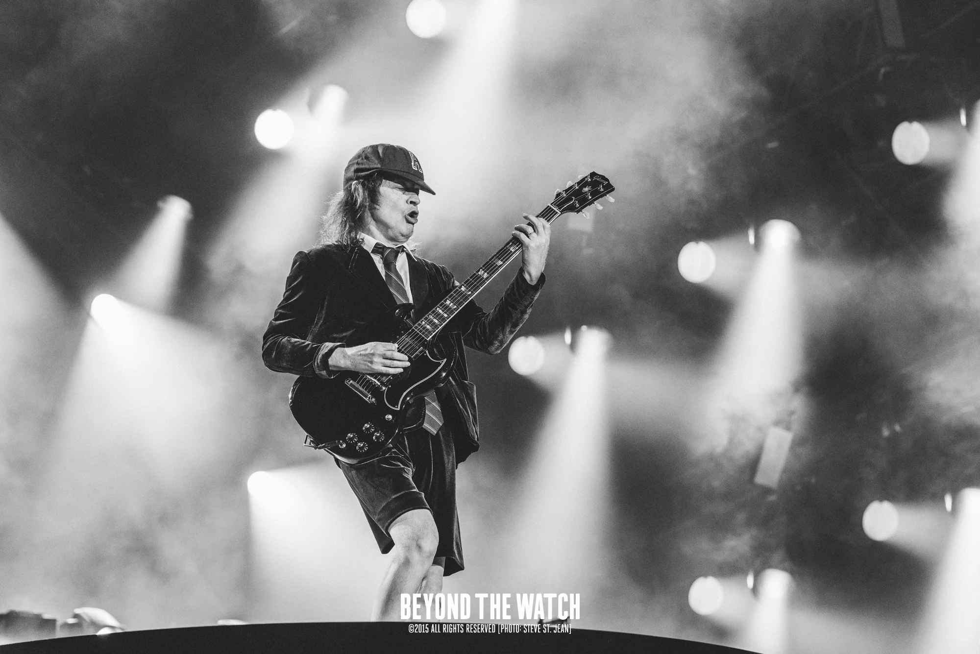  Angus Young of AC/DC 