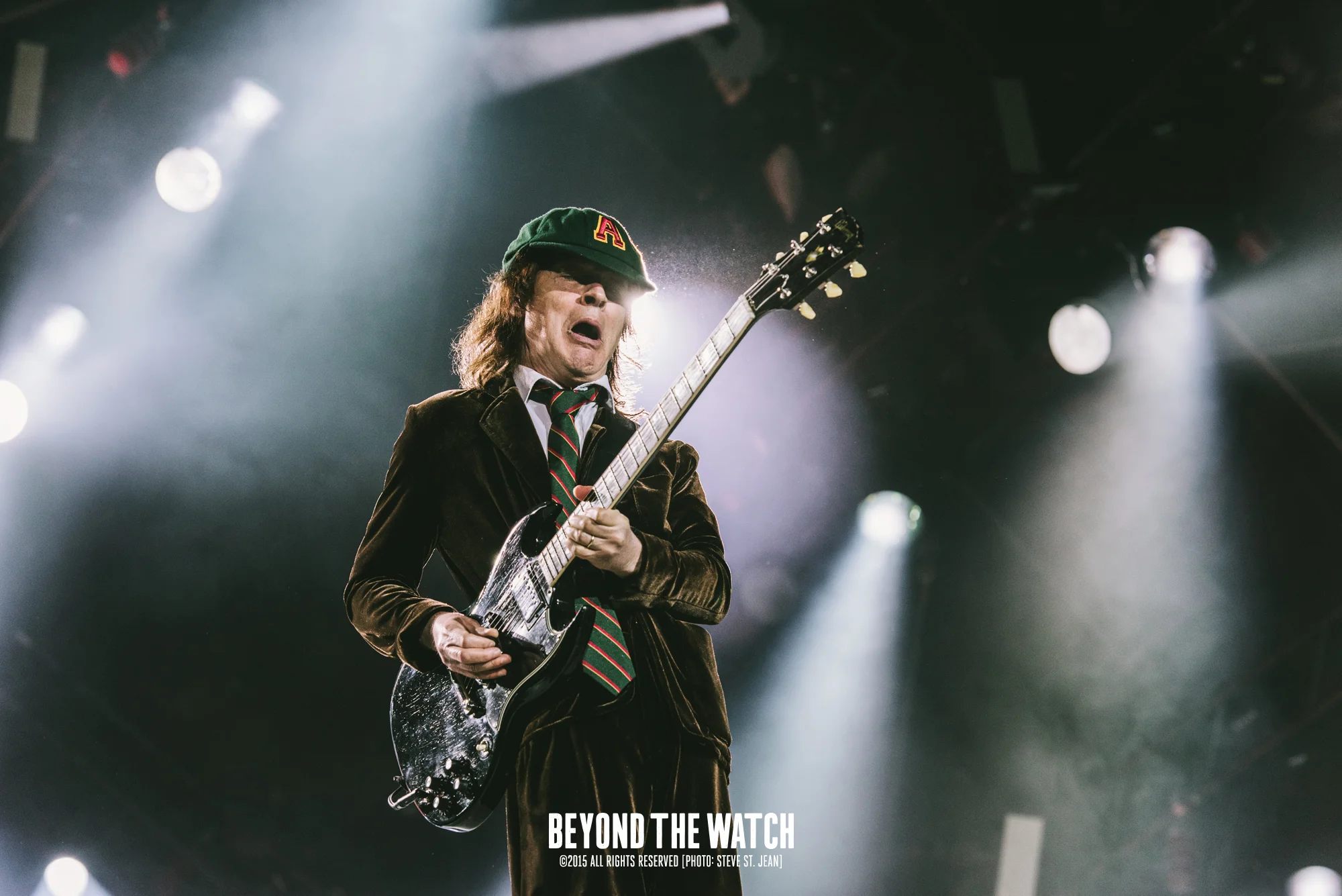  Angus Young of AC/DC 