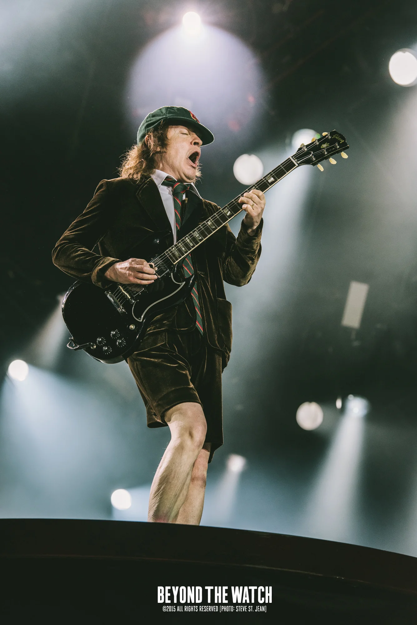  Angus Young of AC/DC 