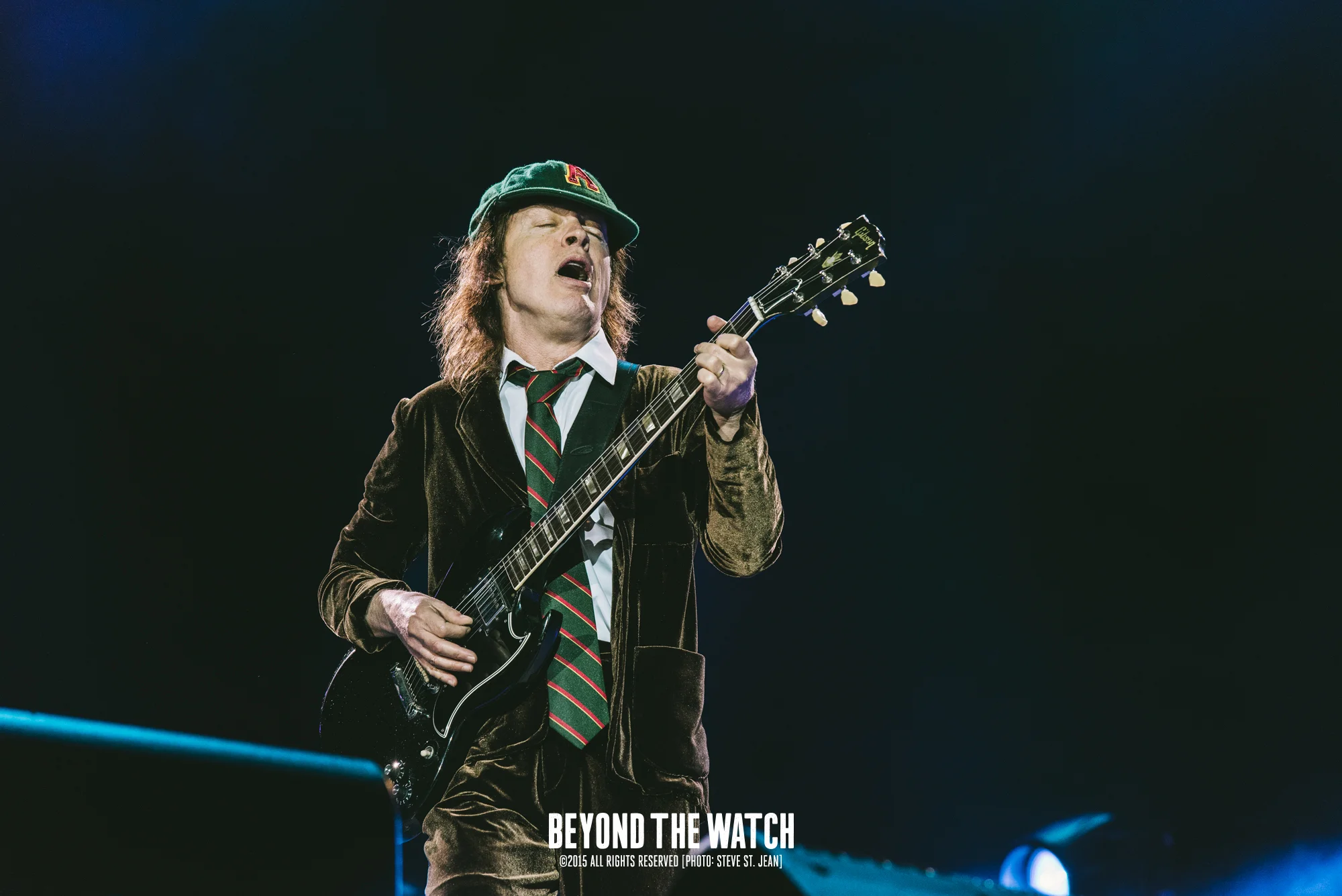  Angus Young of AC/DC 