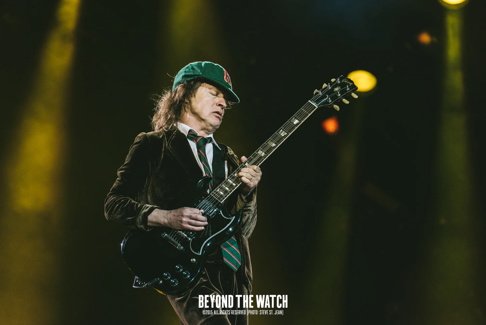  Angus Young of AC/DC 