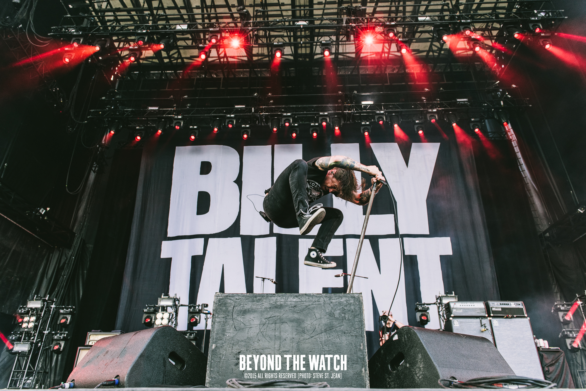 Billy Talent at Heavy Montréal 2015 (Photo: Steve St. Jean )