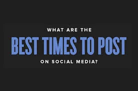 THE BEST (AND WORST) TIMES TO POST ON SOCIAL MEDIA (INFOGRAPHIC)