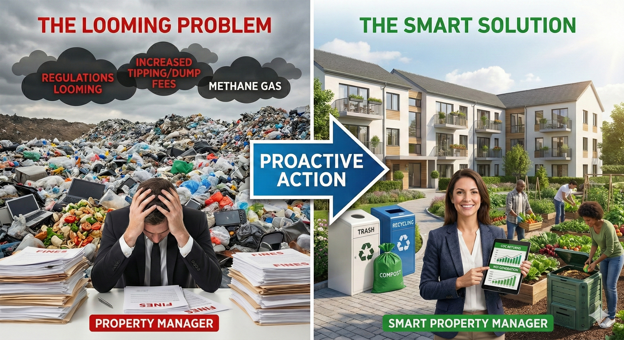 Why Smart Property Managers Are Launching Composting Programs Now—Before Regulations Force Their Hand