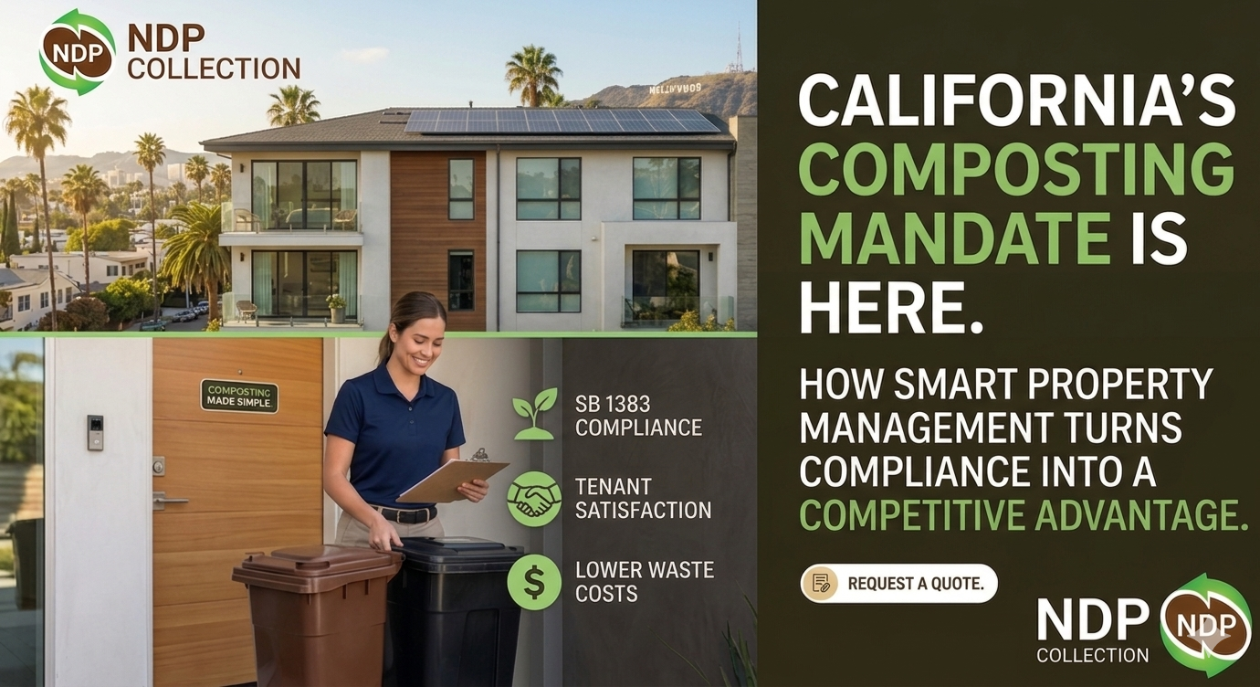 California’s Composting Mandate: How Smart Property Management Turns Compliance Into a Competitive Advantage
