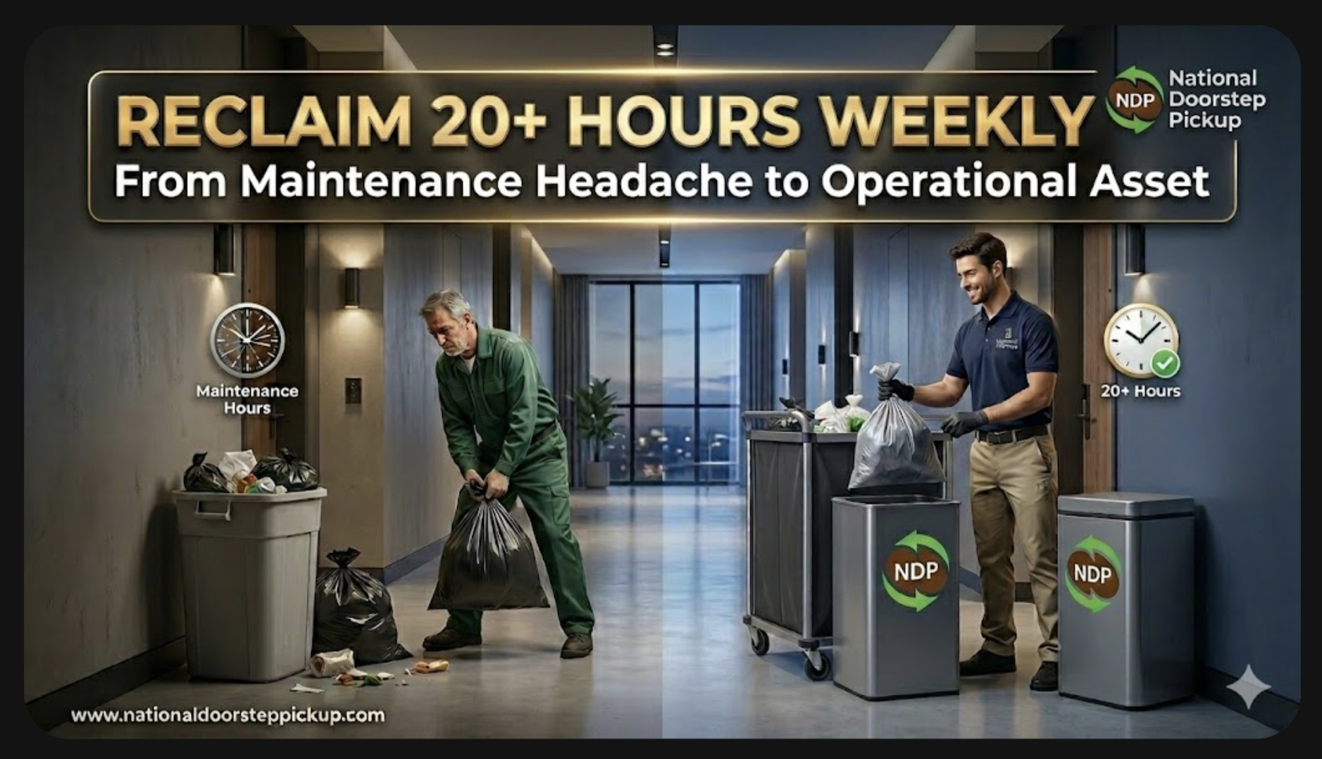 From Maintenance Headache to Operational Asset: Reclaiming 20+ Hours Per Week With Valet Trash
