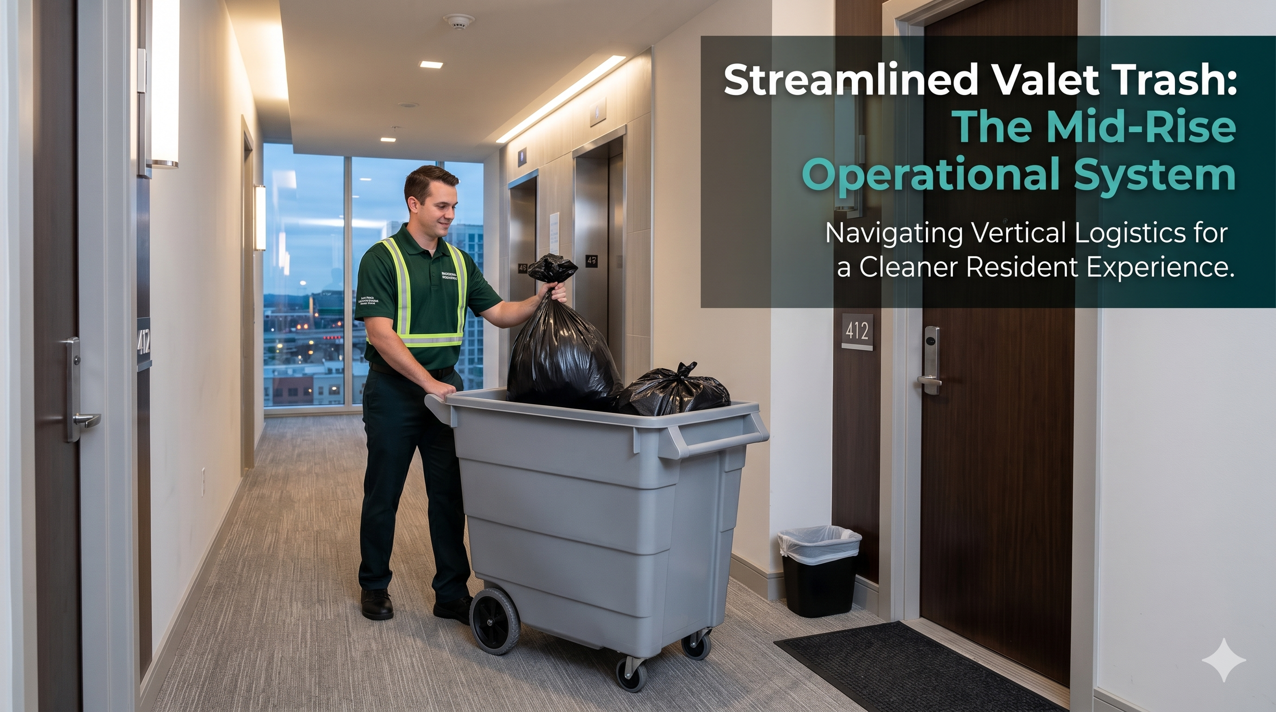 Valet Trash Best Practices for Mid-Rise Apartments: How to Keep Urban Communities Clean, Compliant, and Resident-Ready