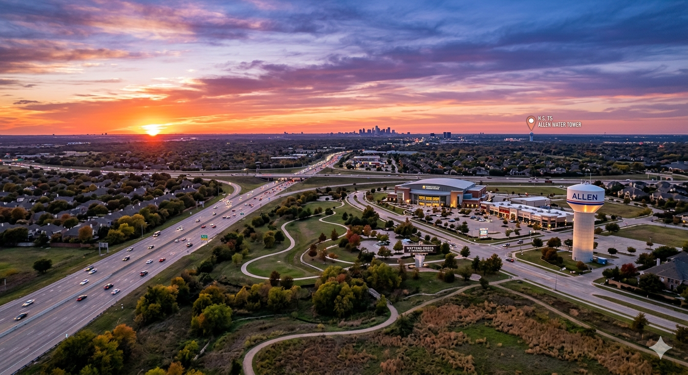 allen-tx-sunset-skyline-us75-water-tower.png