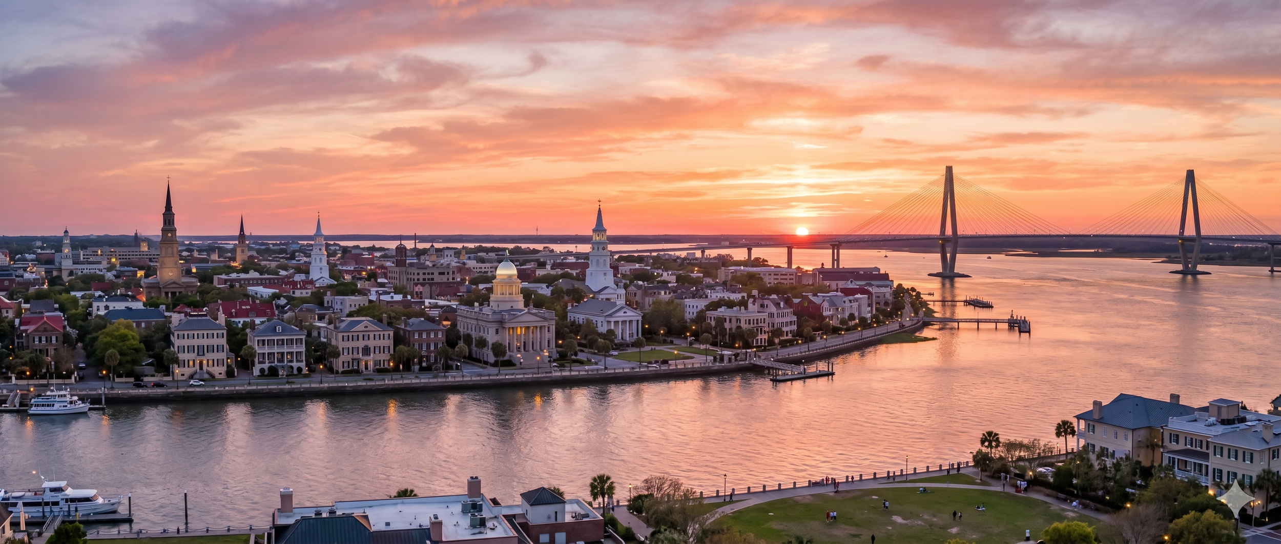 charleston-sc-historical-downtown-and-ravenel-bridge-sunset-cityscape-banner.png