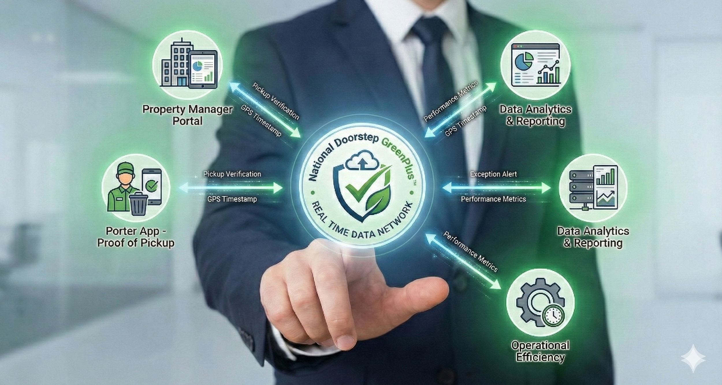 National DoorStep's Real Time Data Network