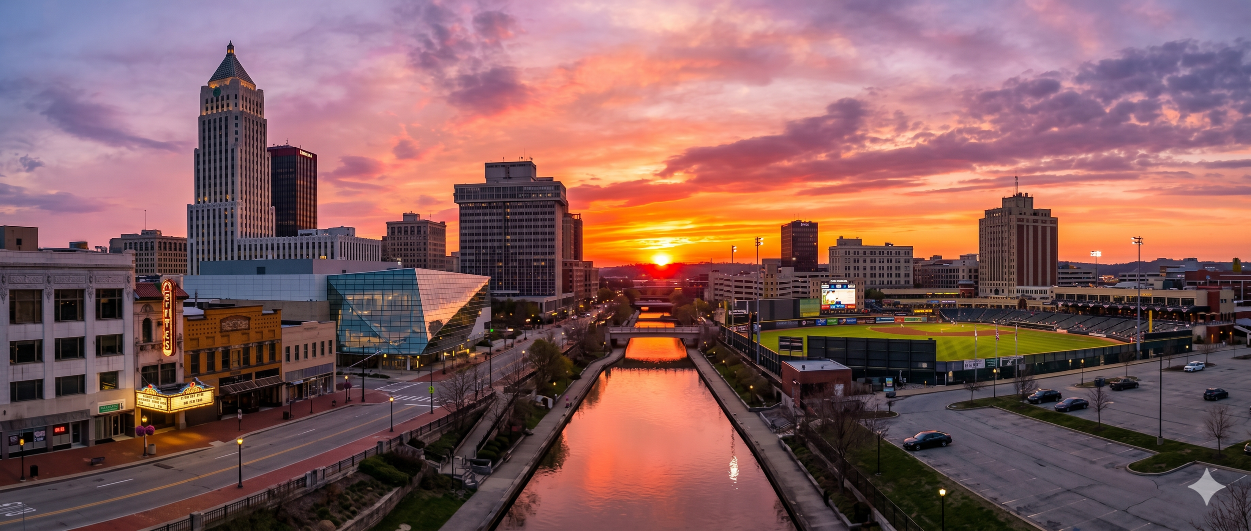 akron-oh-downtown-skyline-canal-park-civic-theatre-huntington-tower-sunset-panorama.png