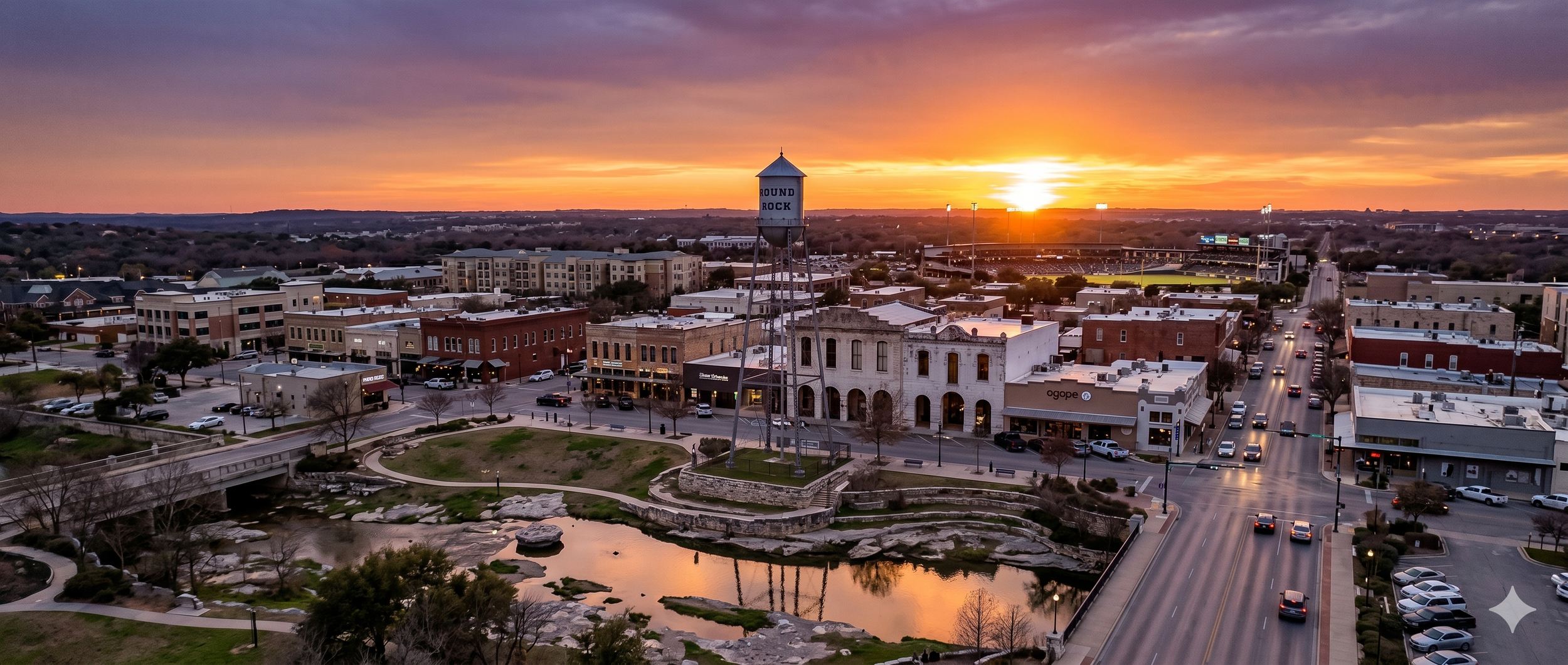 round-rock-tx-dell-diamond-and-downtown-sunset-cityscape-banner.png