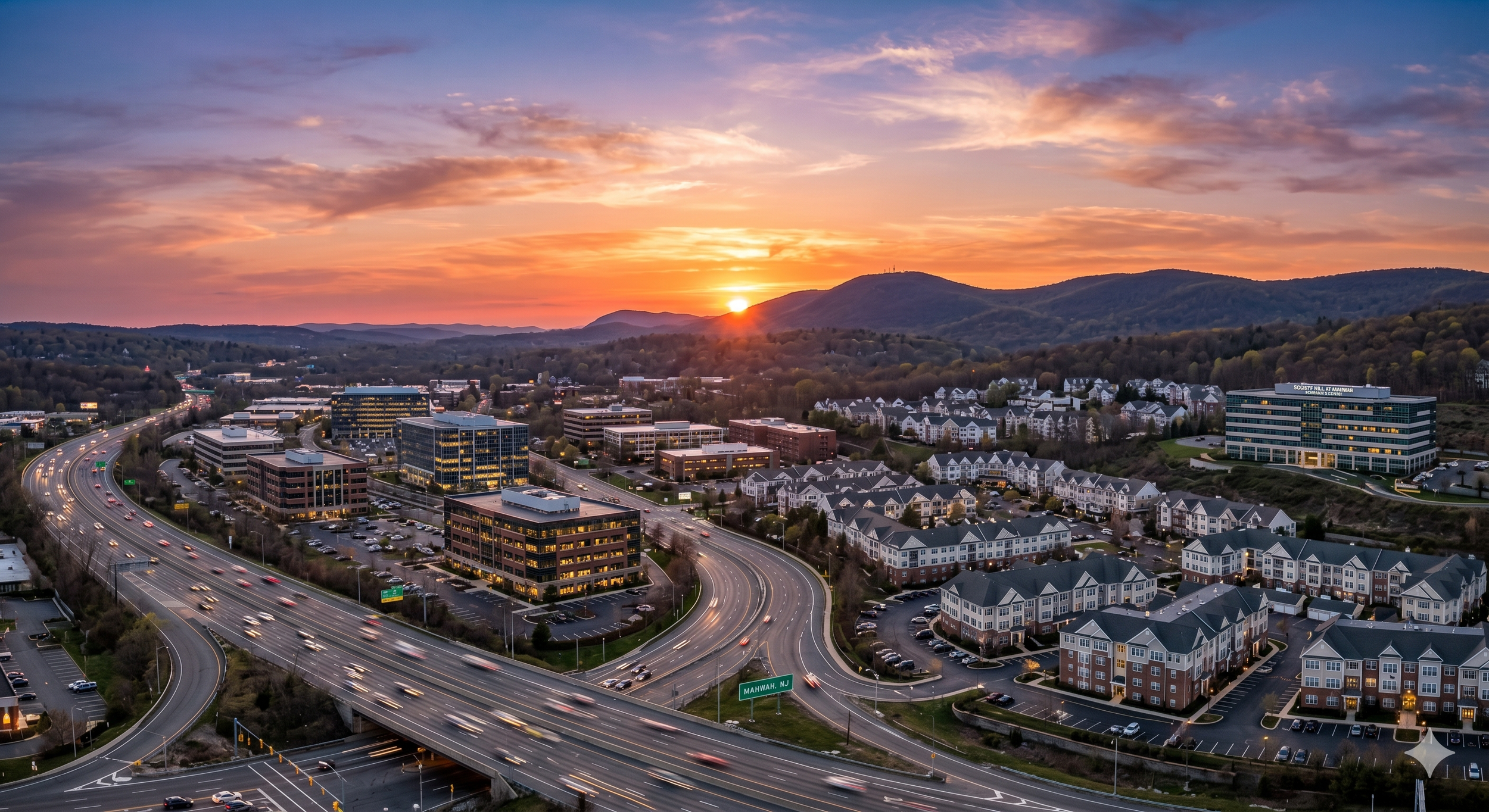  sunset cityscape of Mahwah, NJ.png