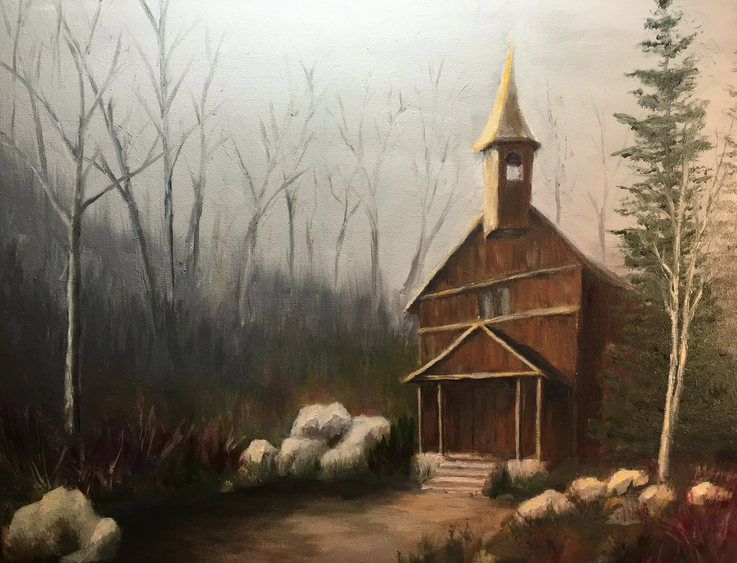Chuch in the woods