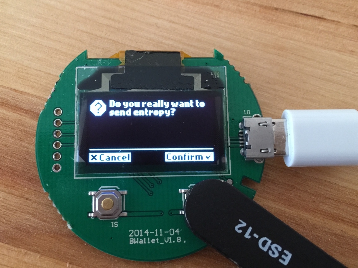 My eyes, the button does nothing!