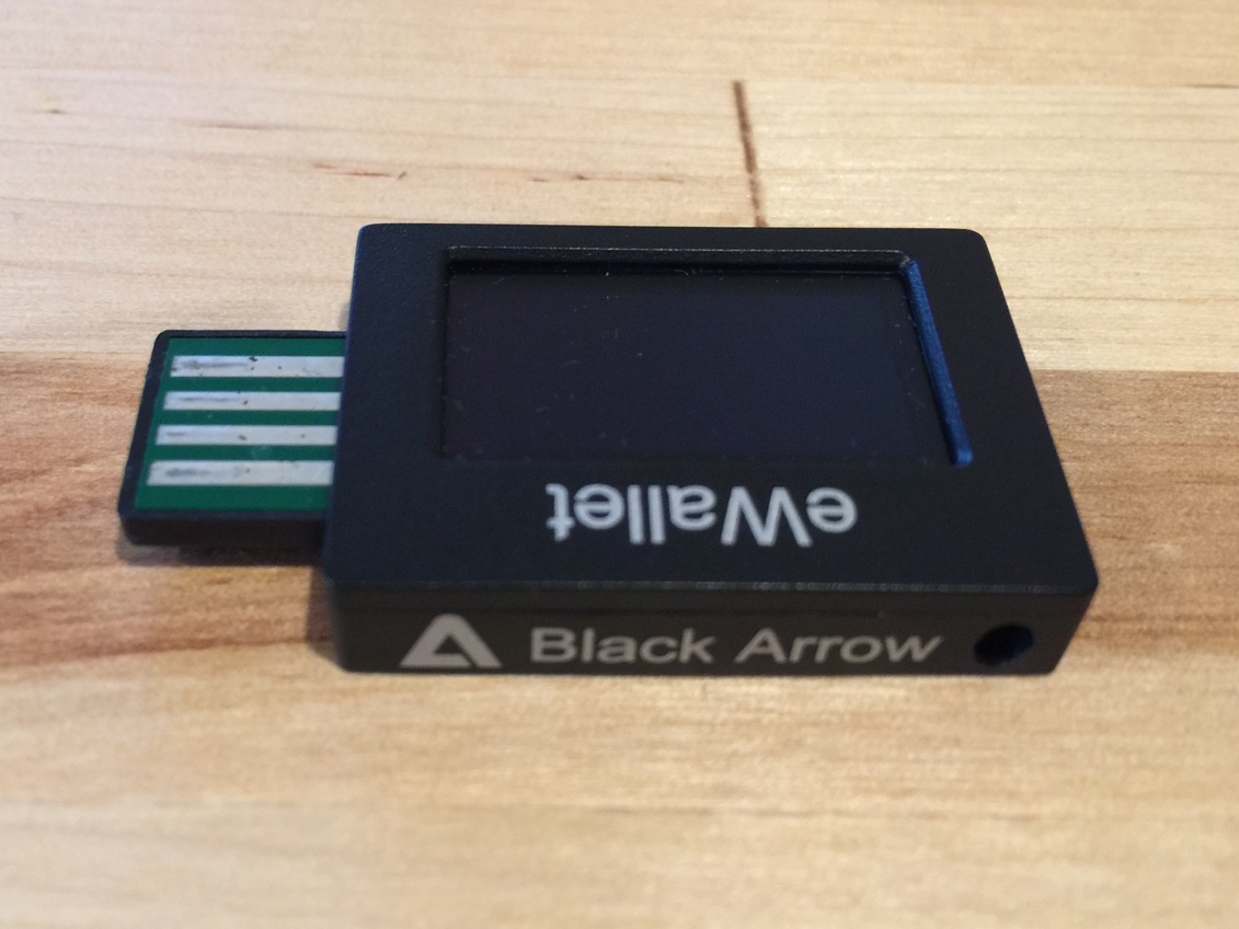 Black Arrow branding. The build quality is decent enough.
