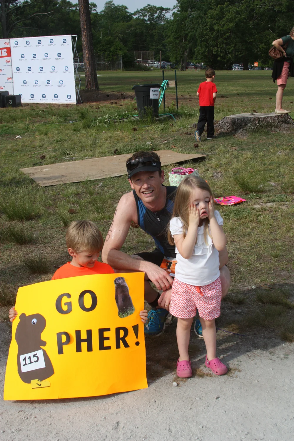  Avery is so over it, by now. LOL... 