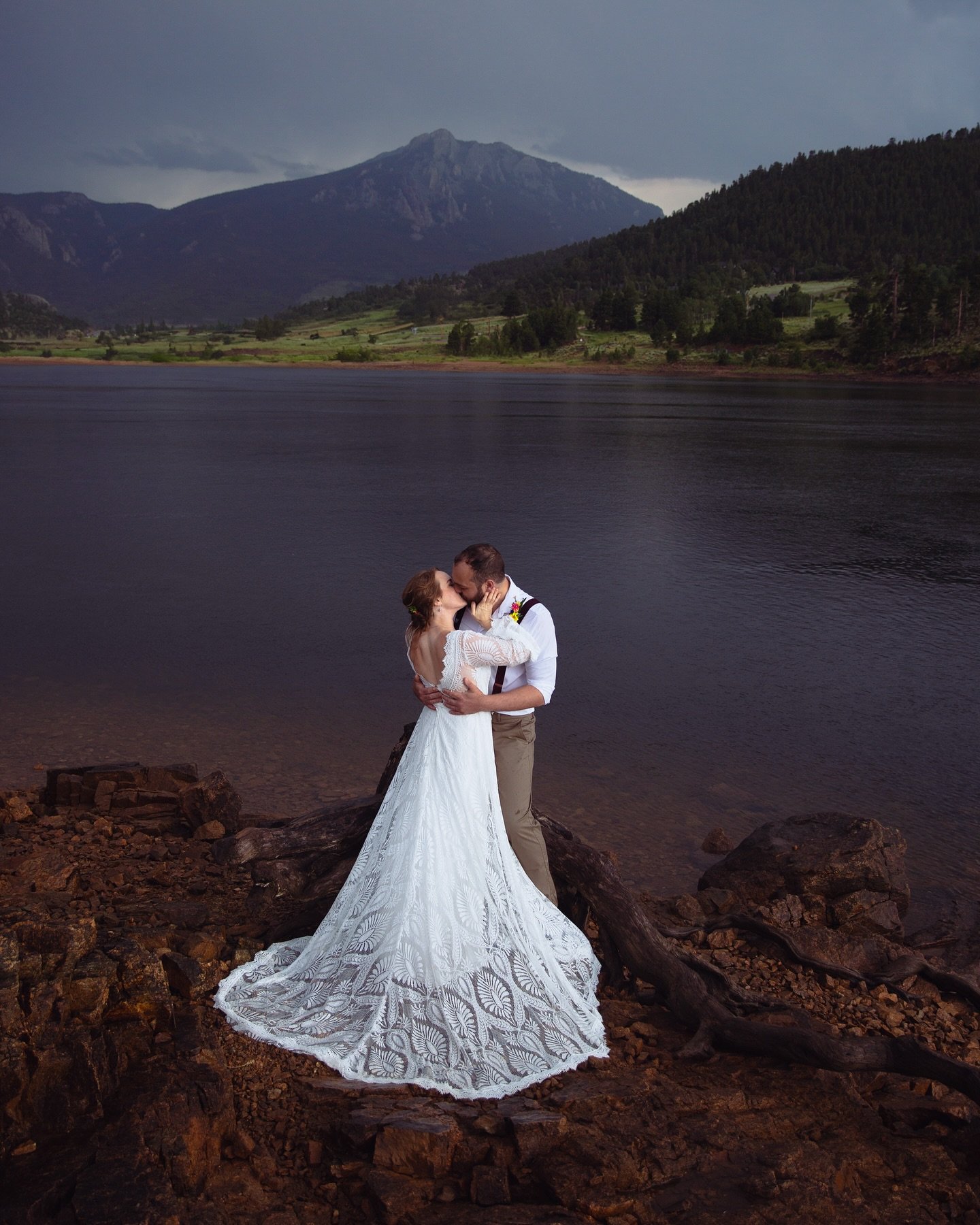 Friday afternoon during some afternoon showers.  Estes Park, CO