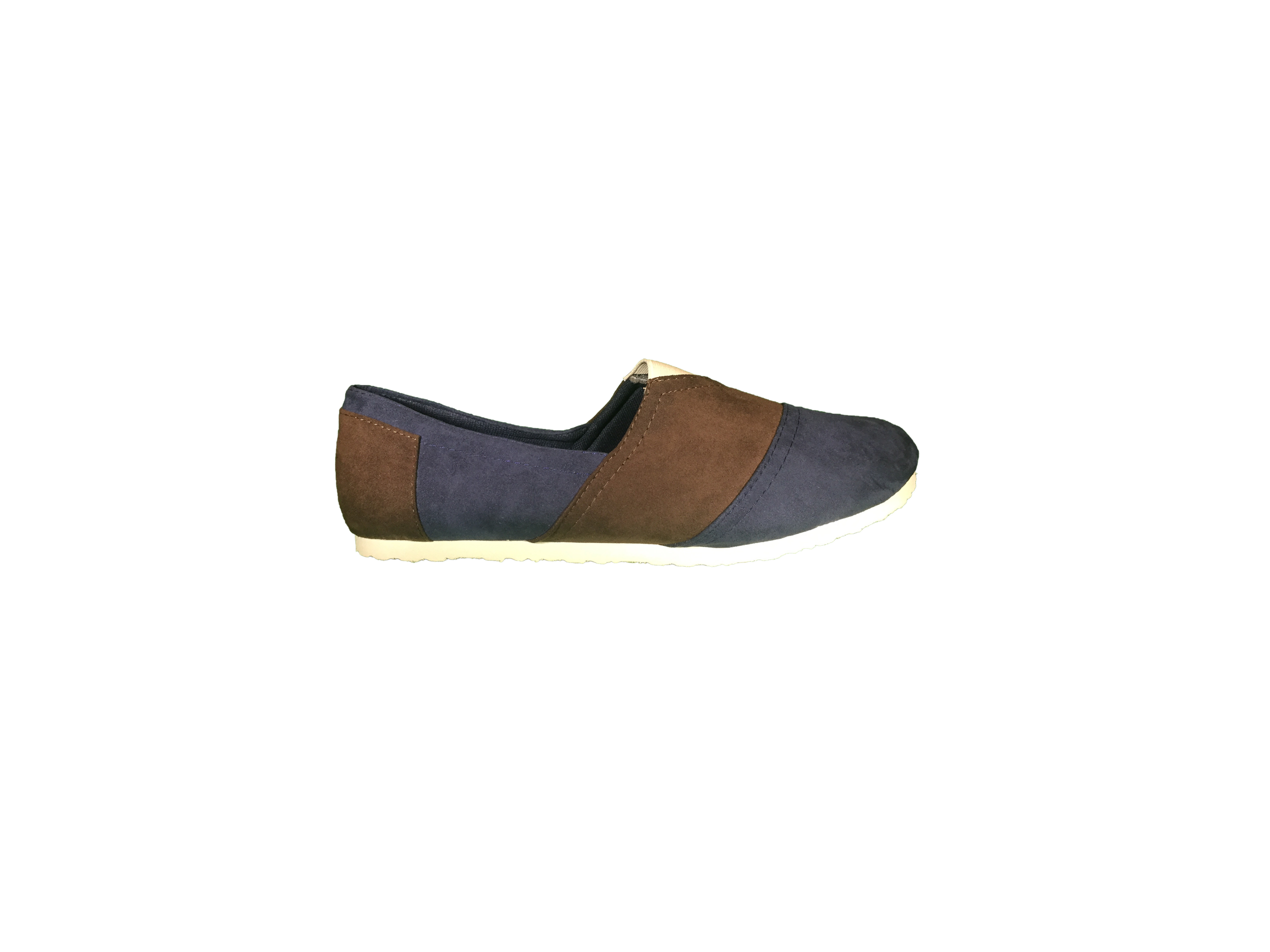NAVY BLUE & BROWN CLASSIC CANVAS