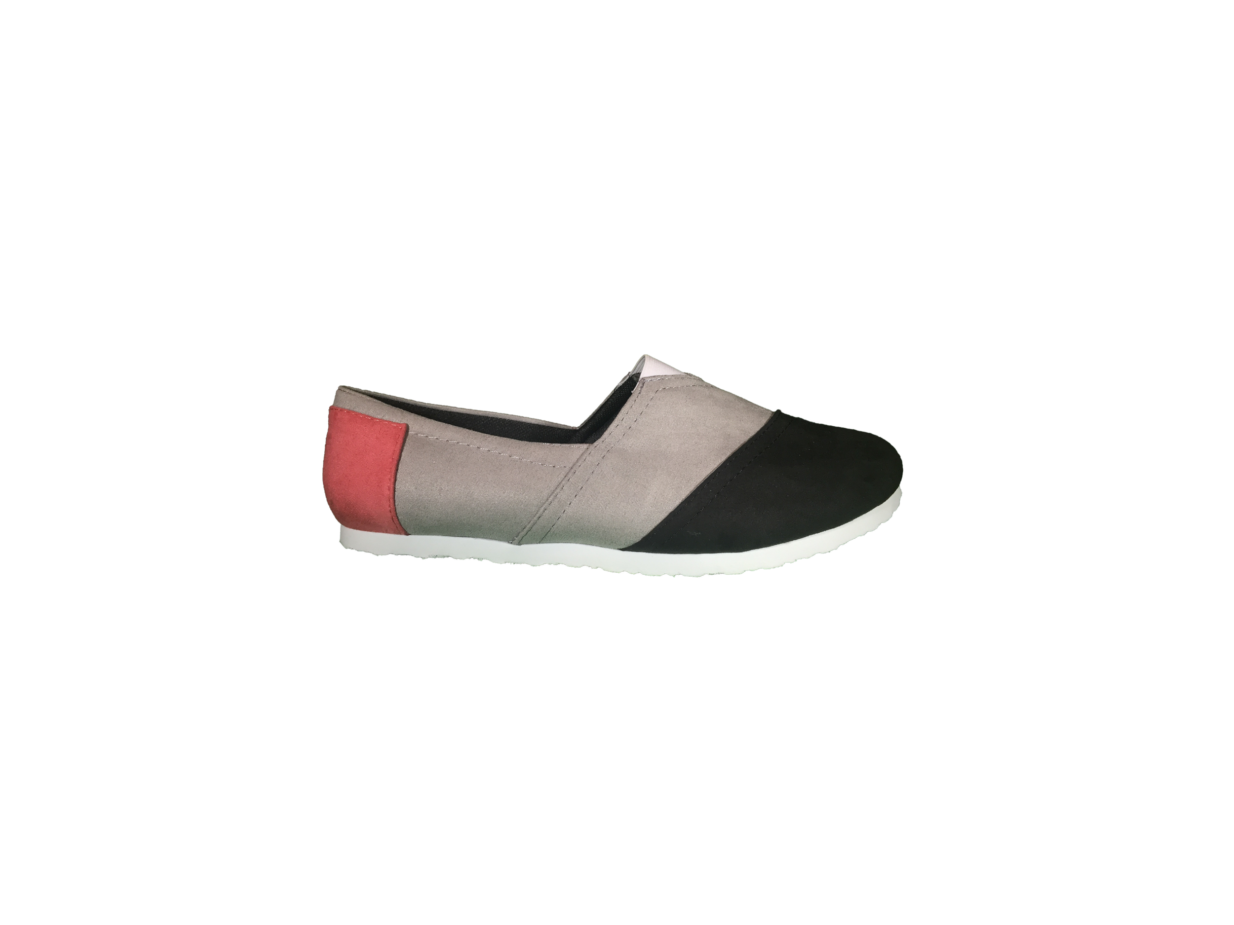BLACK, GREY & CORAL CLASSIC CANVAS