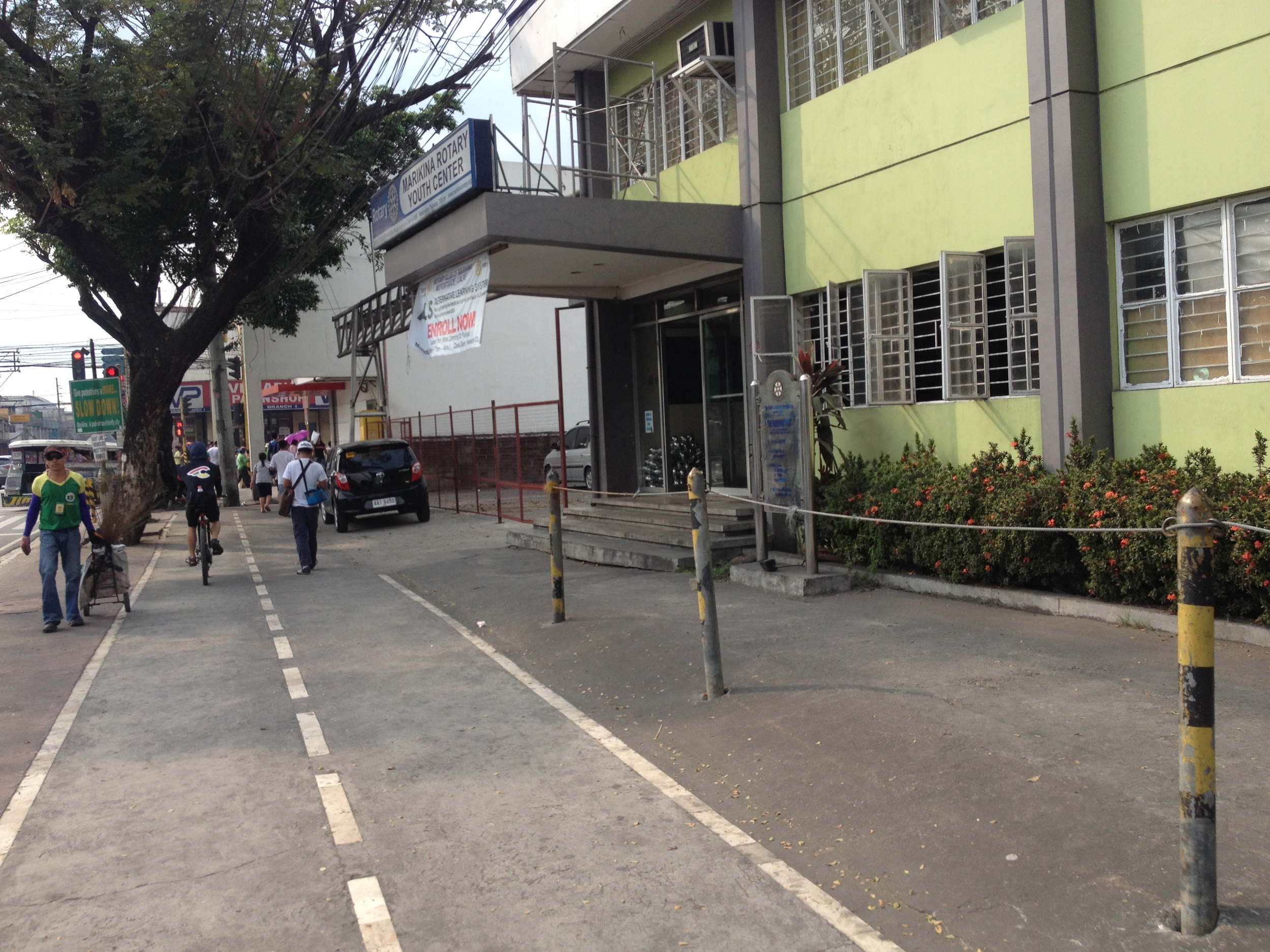 And a youth center. 
