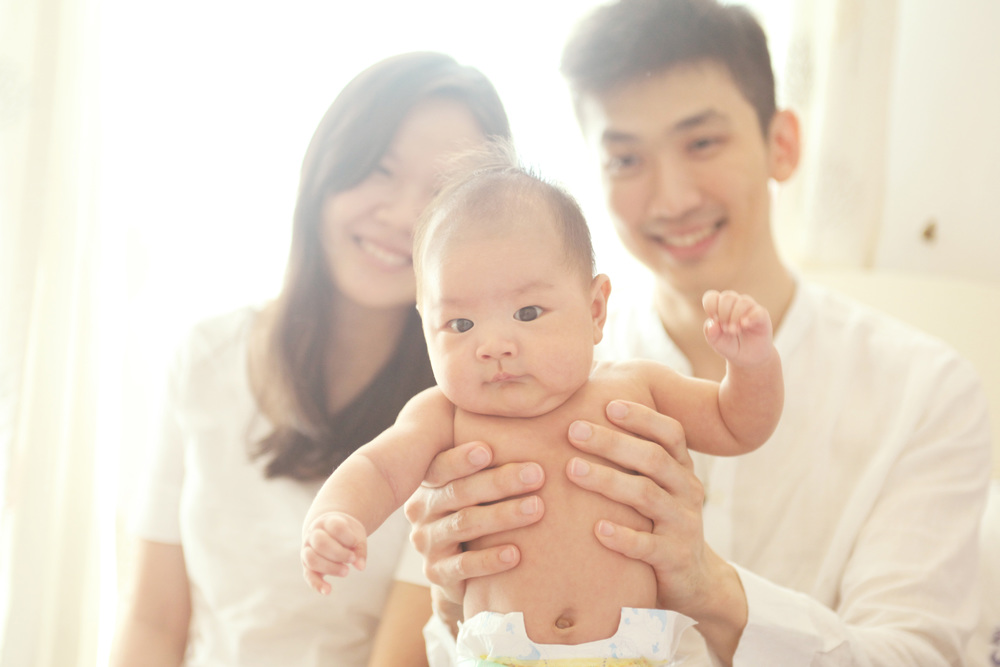And then there were three: Tan Baby Portraits