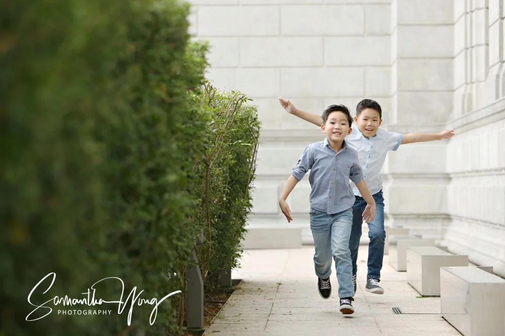 Singapore Family: Brothers make the best playmate