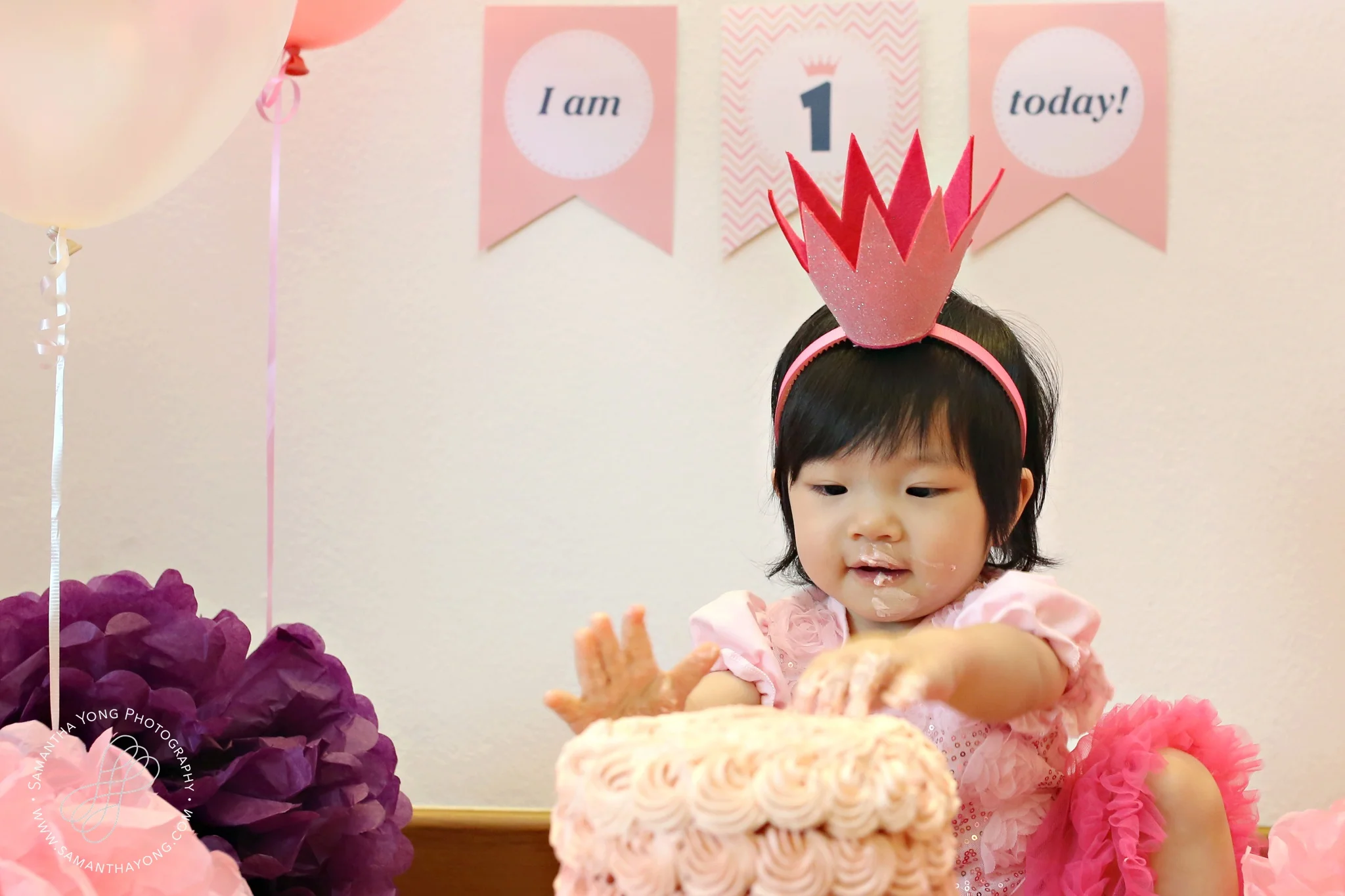 Cake Smash: Baby C is ONE