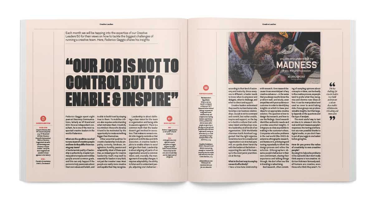 A version of this article appears on the June 2016 issue of Creative Review