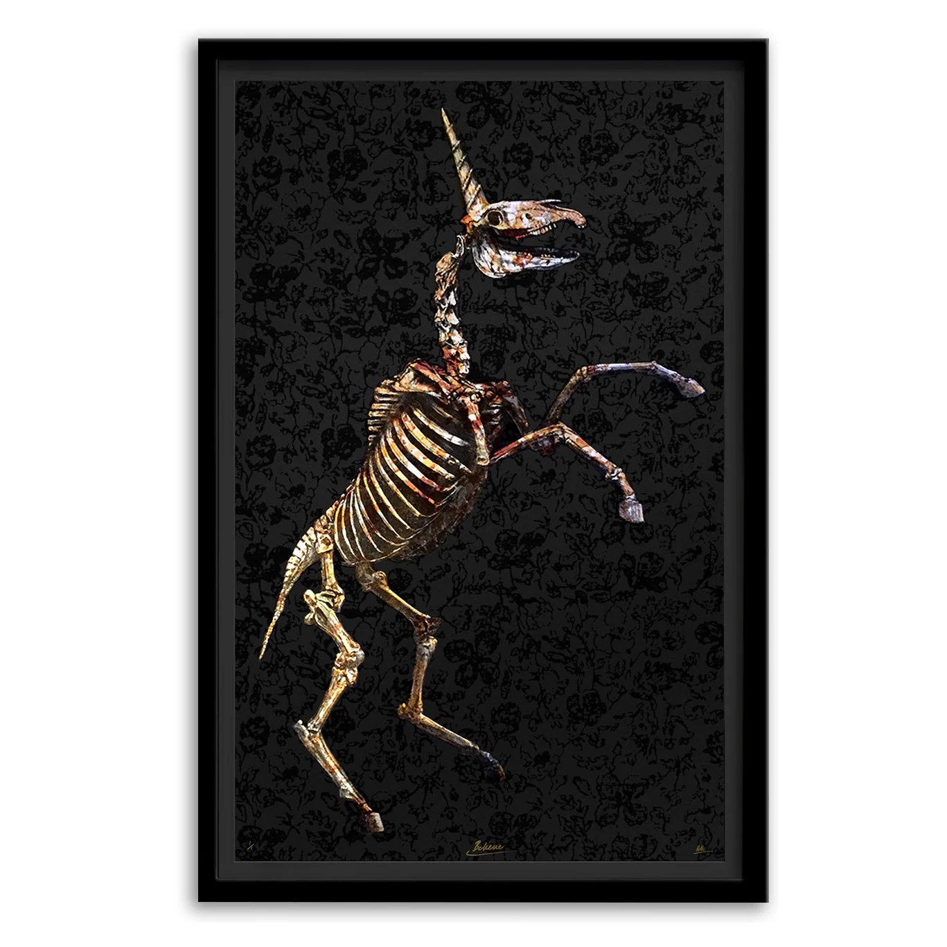 Believe (Multi colour Leaf)