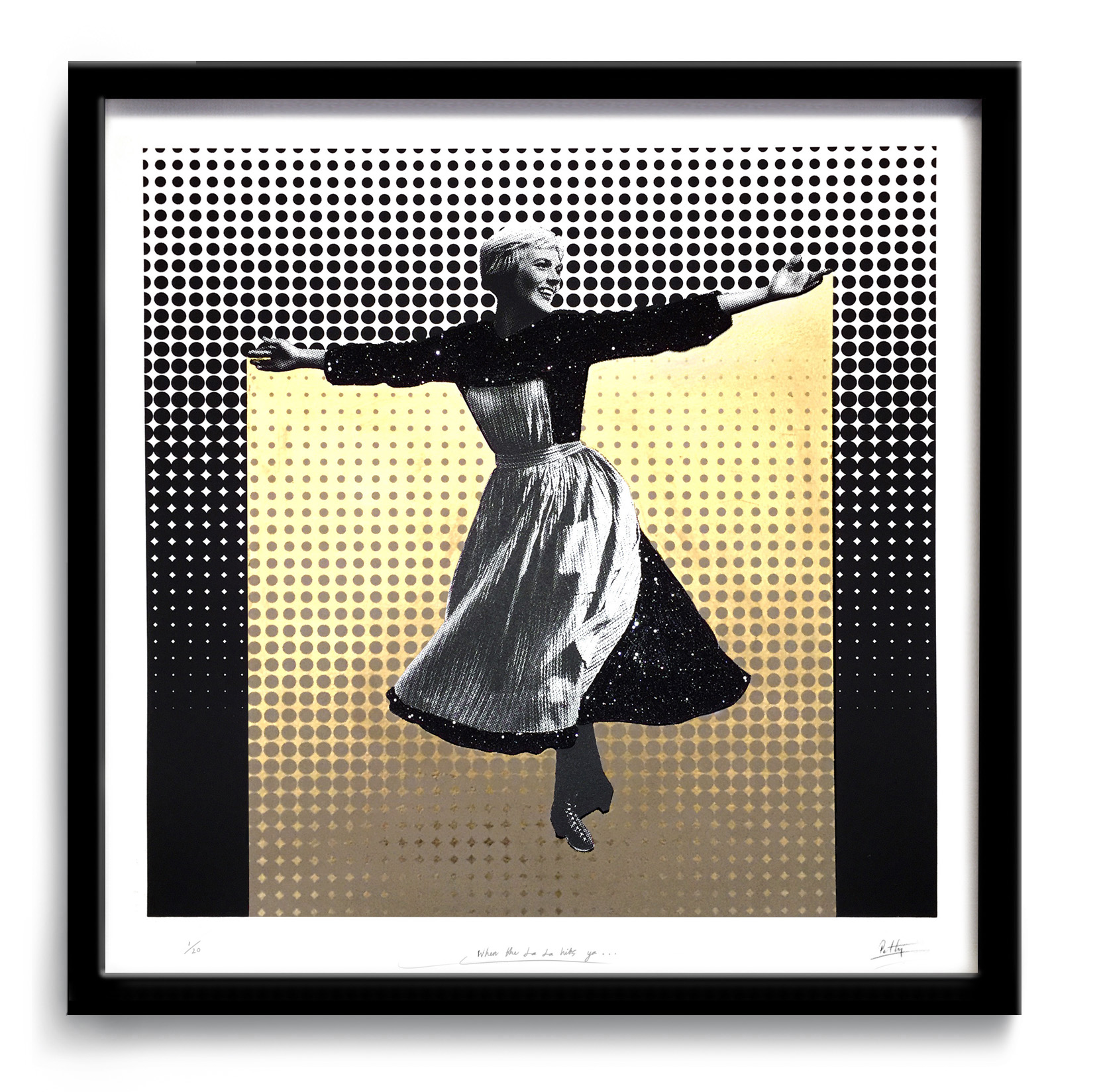 When the La La Hits ya... (Gold leaf edition)