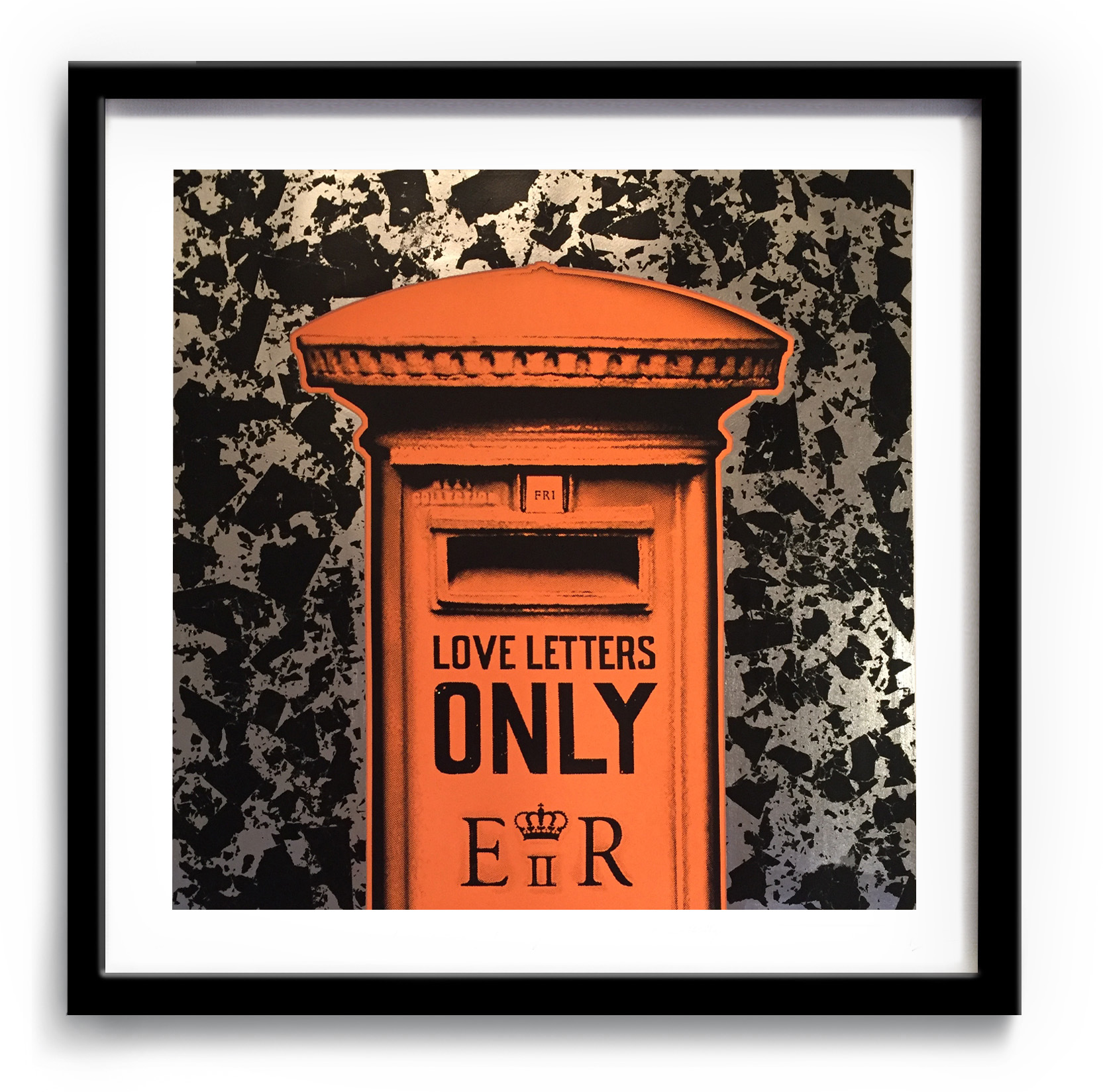 Love Letters Only "Never stop writing" Orange TP