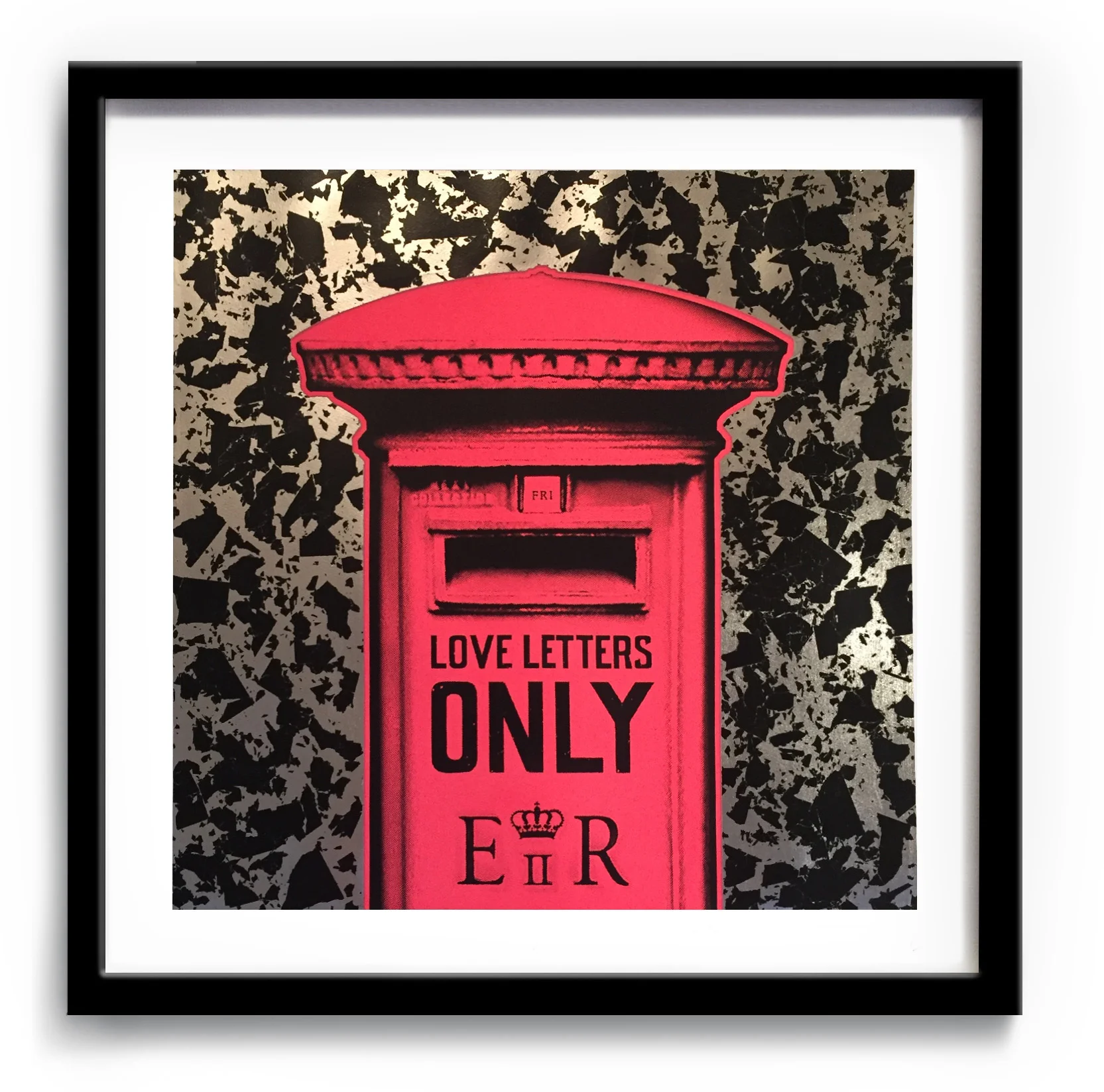 Love Letters Only "Never stop writing" Coral TP