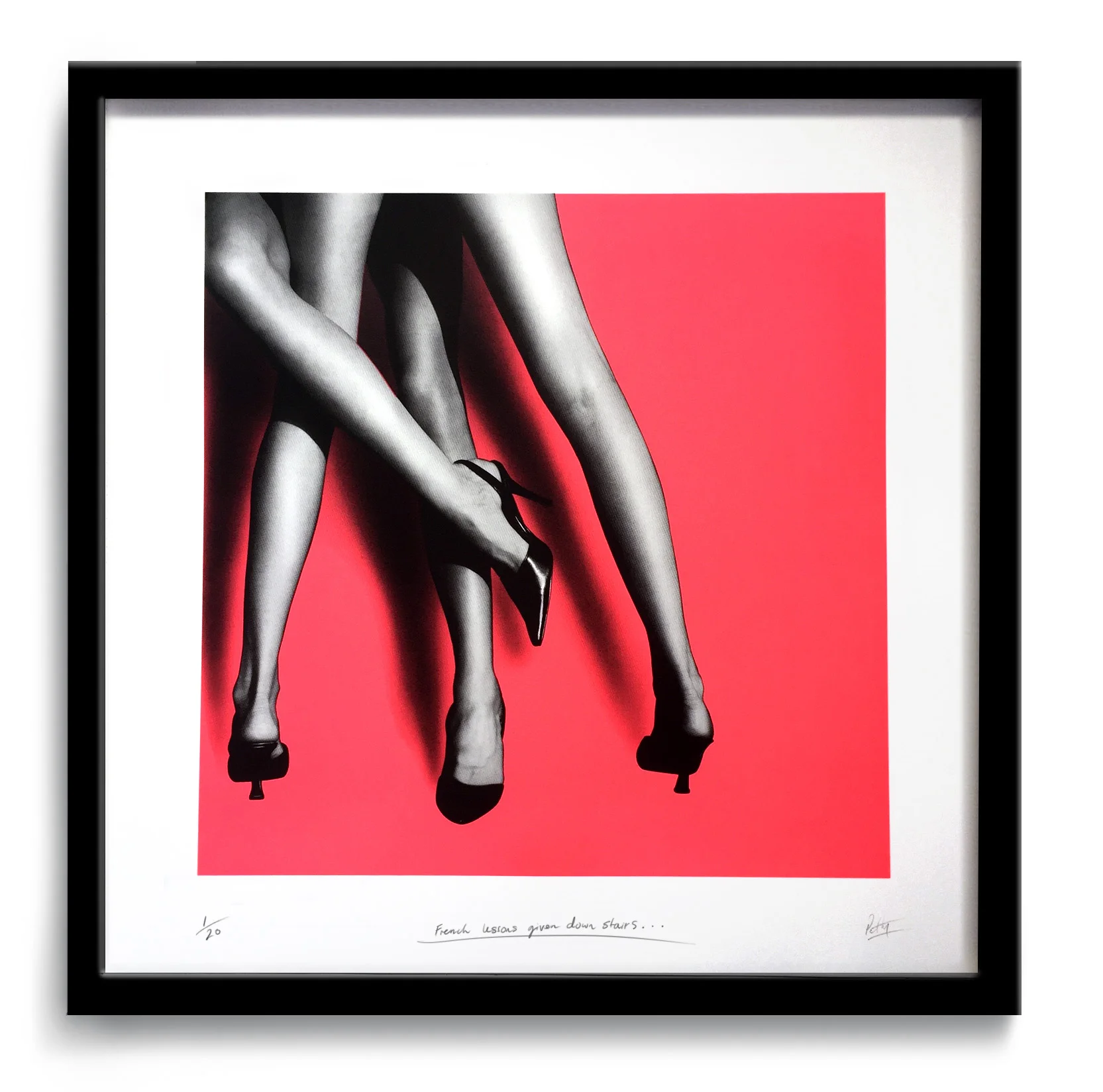 French lessons given down stairs...