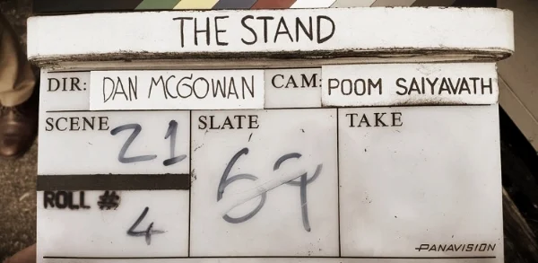 The final clapperboard...