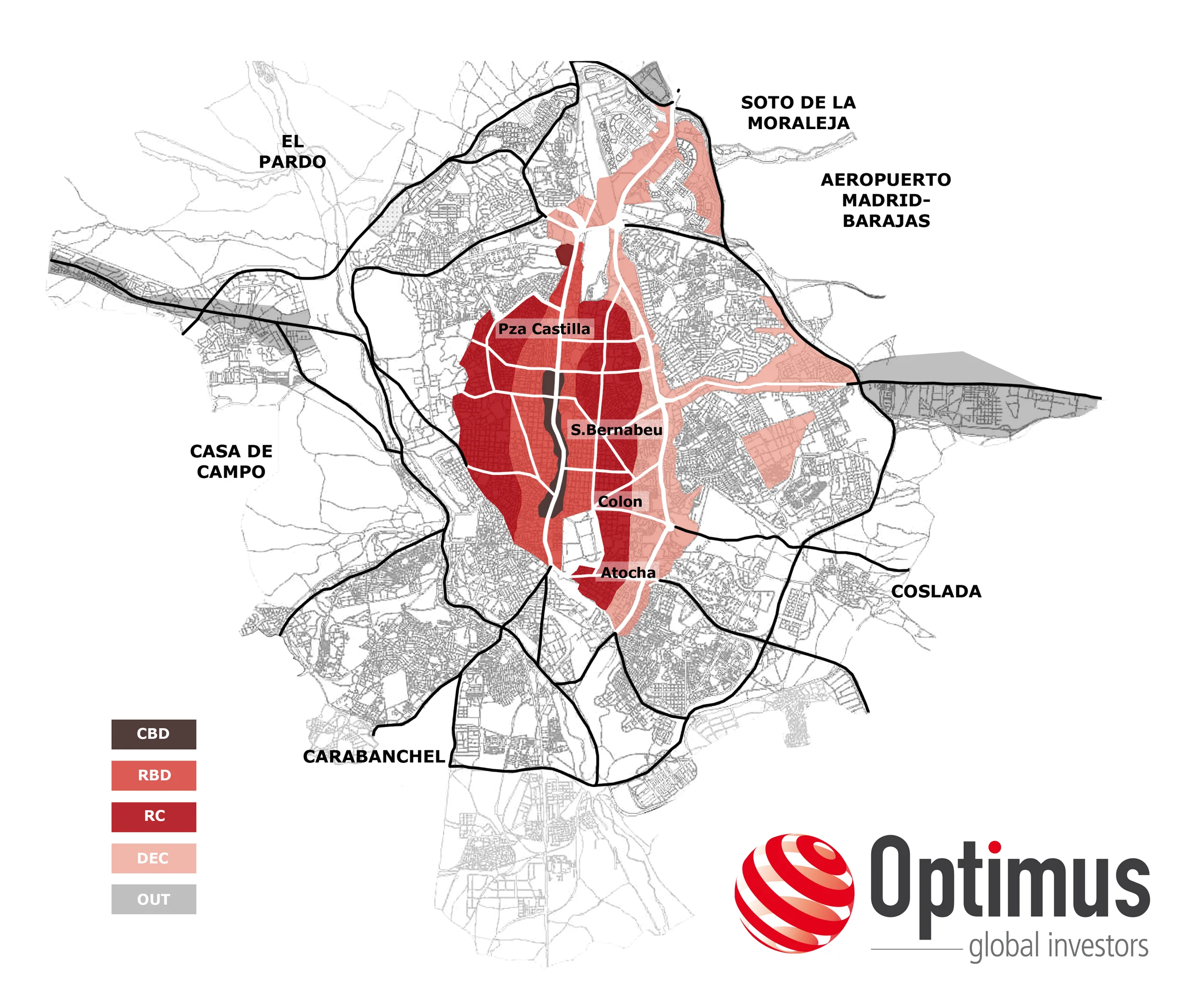 Madrid Office map
