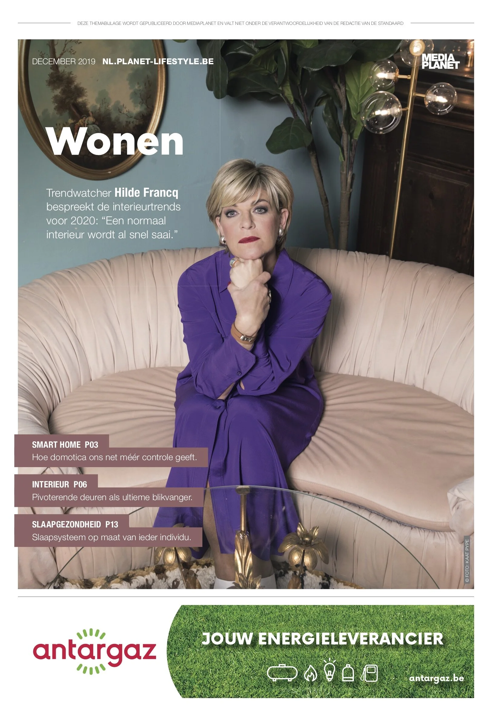 De Standaard - Wonen, interieurtrends 2020